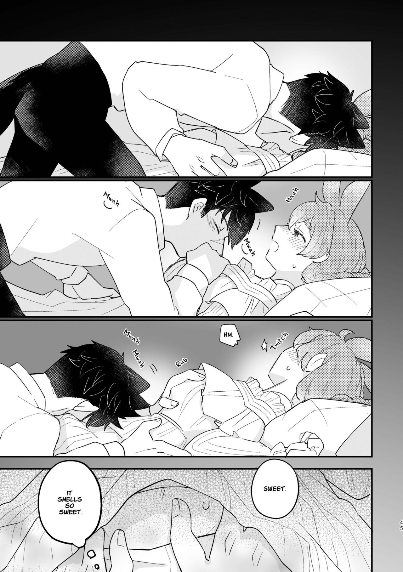 [Uwoichiba (Sabakan)]Usagi Reijou to Ookami Reisoku (Kouhen) | Omega Rabbit and Alpha Wolf(Second Part) [English] [星ニール] [Digital] Page 45