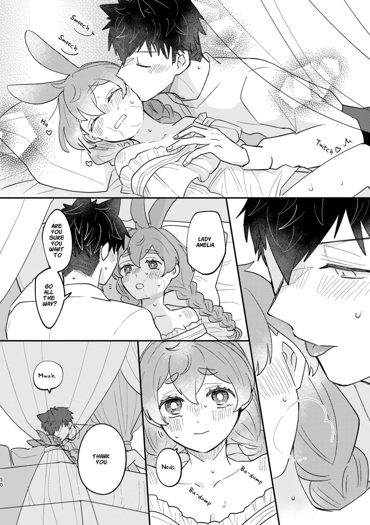 [Uwoichiba (Sabakan)]Usagi Reijou to Ookami Reisoku (Kouhen) | Omega Rabbit and Alpha Wolf(Second Part) [English] [星ニール] [Digital] Page 50