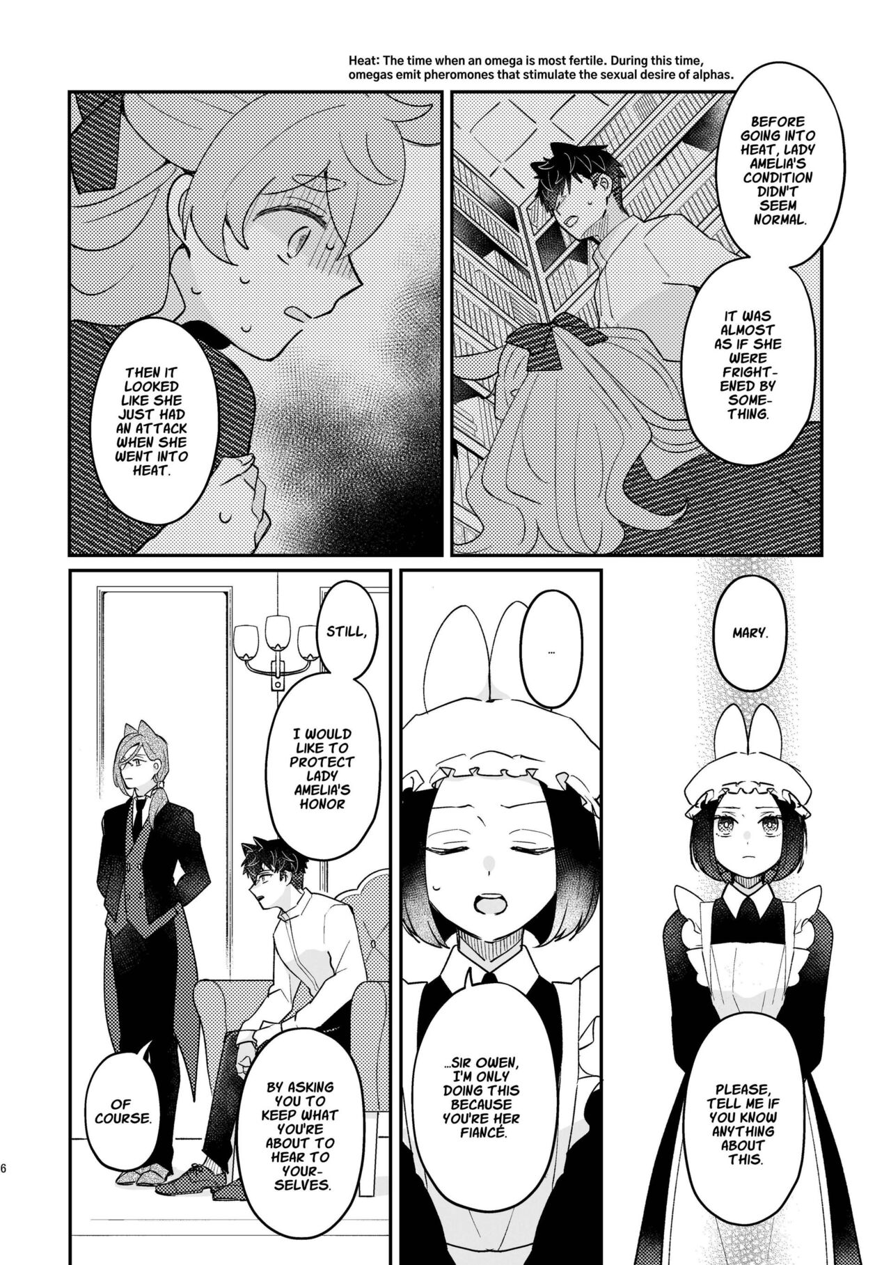 [Uwoichiba (Sabakan)]Usagi Reijou to Ookami Reisoku (Kouhen) | Omega Rabbit and Alpha Wolf(Second Part) [English] [星ニール] [Digital] Page 6