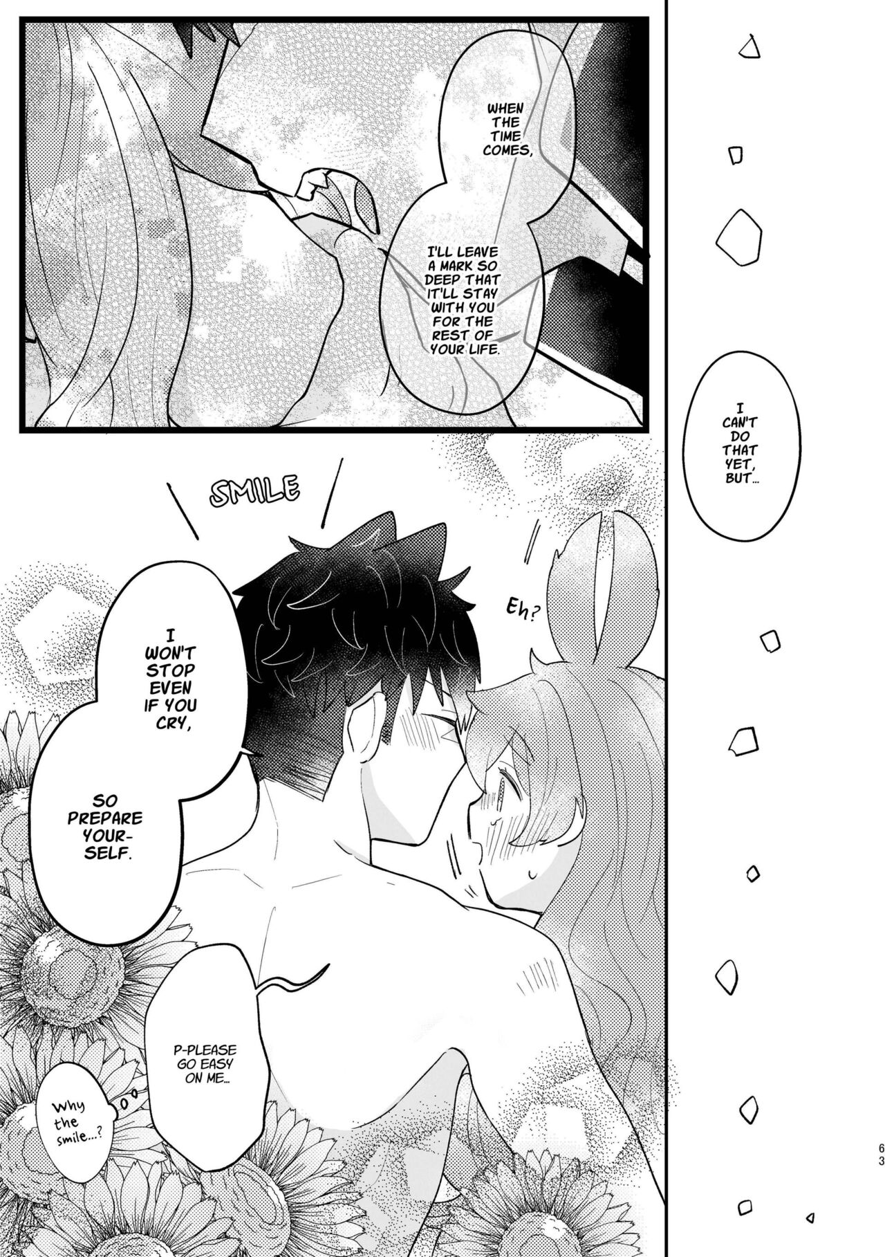 [Uwoichiba (Sabakan)]Usagi Reijou to Ookami Reisoku (Kouhen) | Omega Rabbit and Alpha Wolf(Second Part) [English] [星ニール] [Digital] Page 63