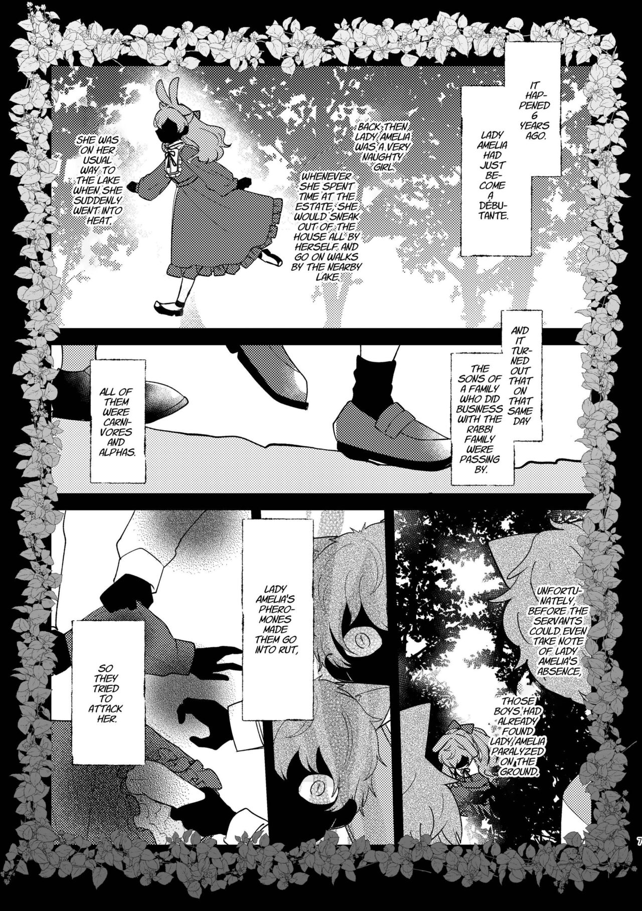[Uwoichiba (Sabakan)]Usagi Reijou to Ookami Reisoku (Kouhen) | Omega Rabbit and Alpha Wolf(Second Part) [English] [星ニール] [Digital] Page 7