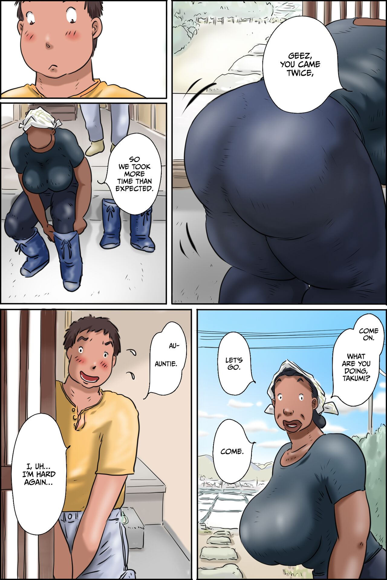 [Zenmai Kourogi]Oba-chan ni Ai ni Inaka ni Ikou!(Tsuzuki) Page 25