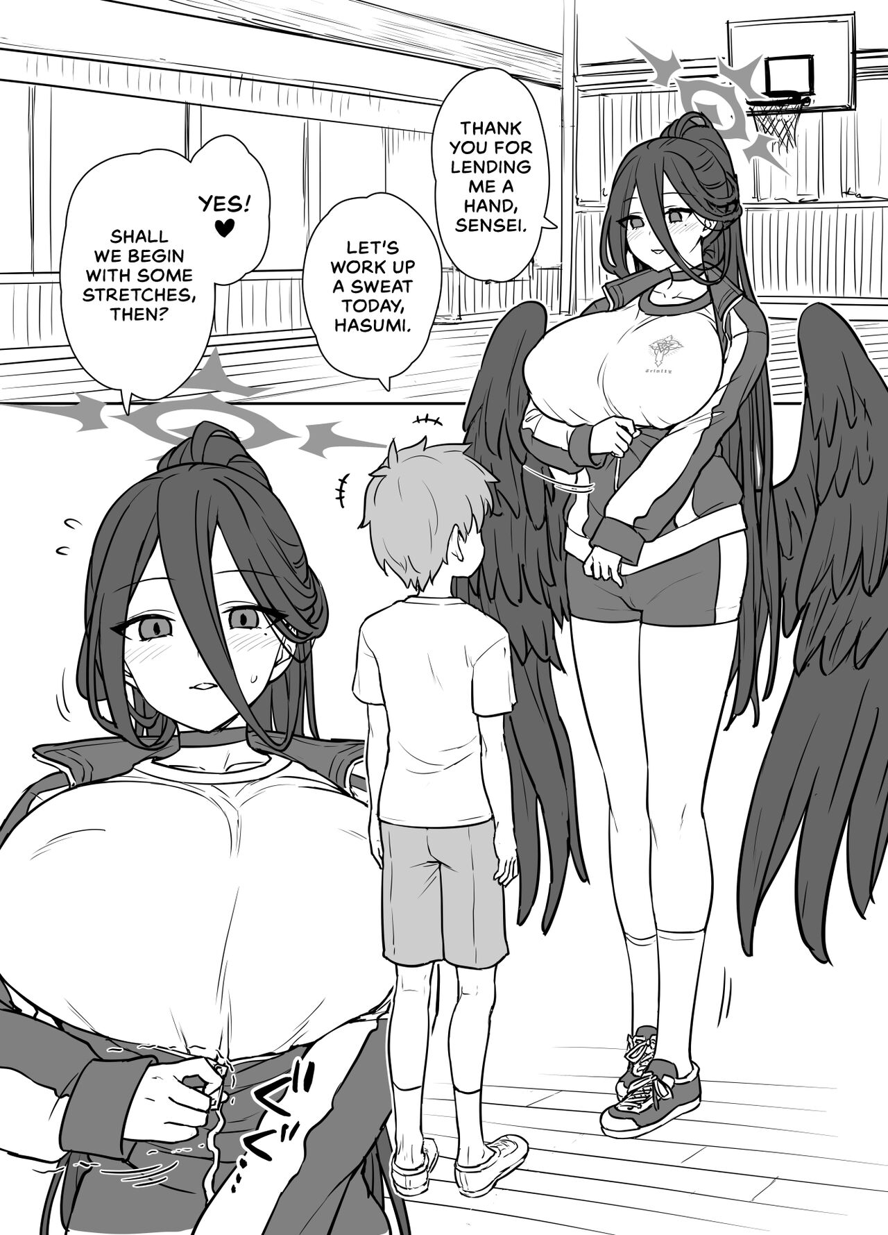 [110-GROOVE (Itou Yuuji)]Hasumi-san to Training | Exercising With Ms. Hasumi(Blue Archive) [English] [head empty] [Digital] Page 2