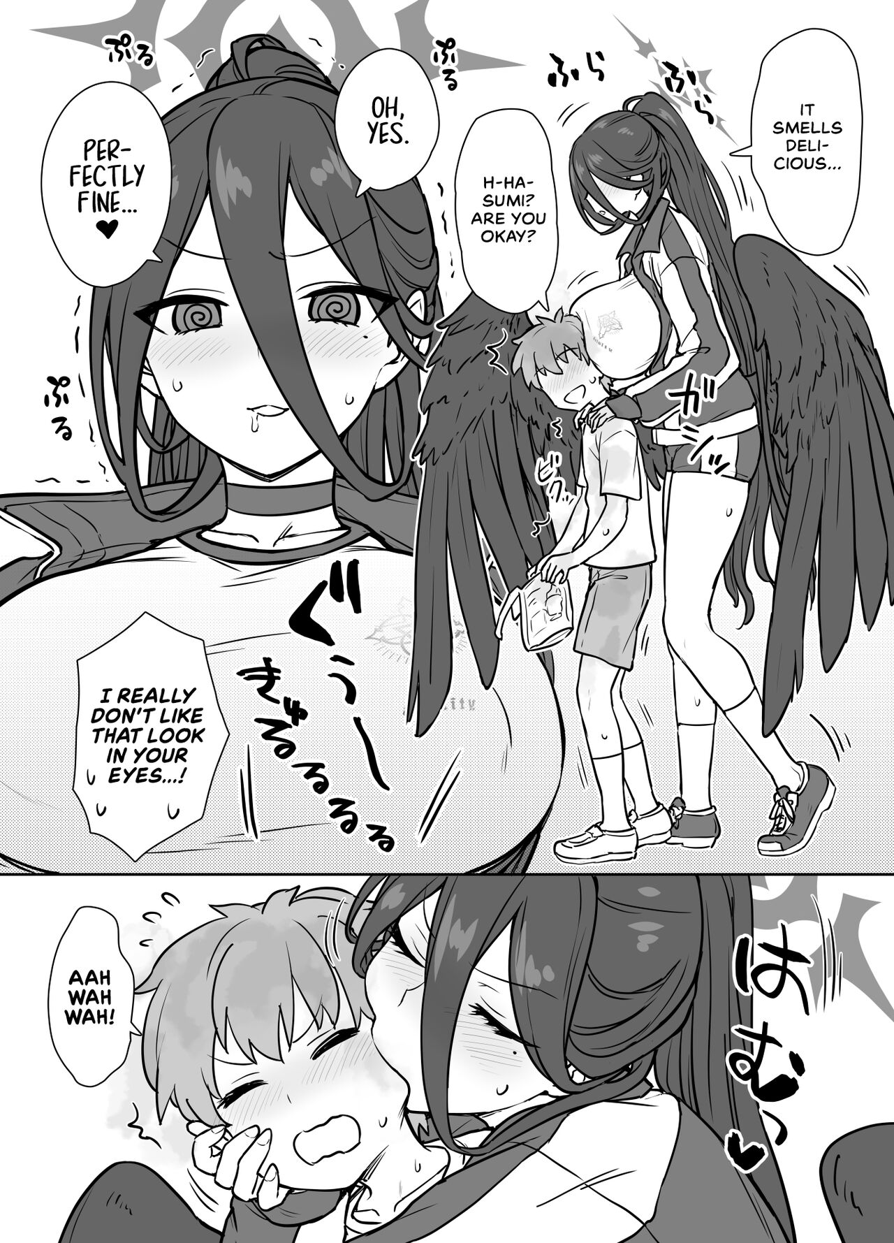 [110-GROOVE (Itou Yuuji)]Hasumi-san to Training | Exercising With Ms. Hasumi(Blue Archive) [English] [head empty] [Digital] Page 7
