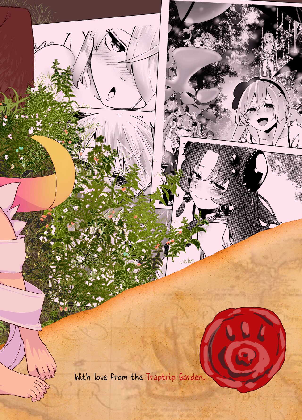 [Omizu Chihiro]"Kowaku no Mori" Chousa Houkokusho - With love from the Traptrip Garden. | Report of the Expedition into the Enchanted Forest(Yu-Gi-Oh! OCG) [English] {Doujins.com} [Digital] Page 20