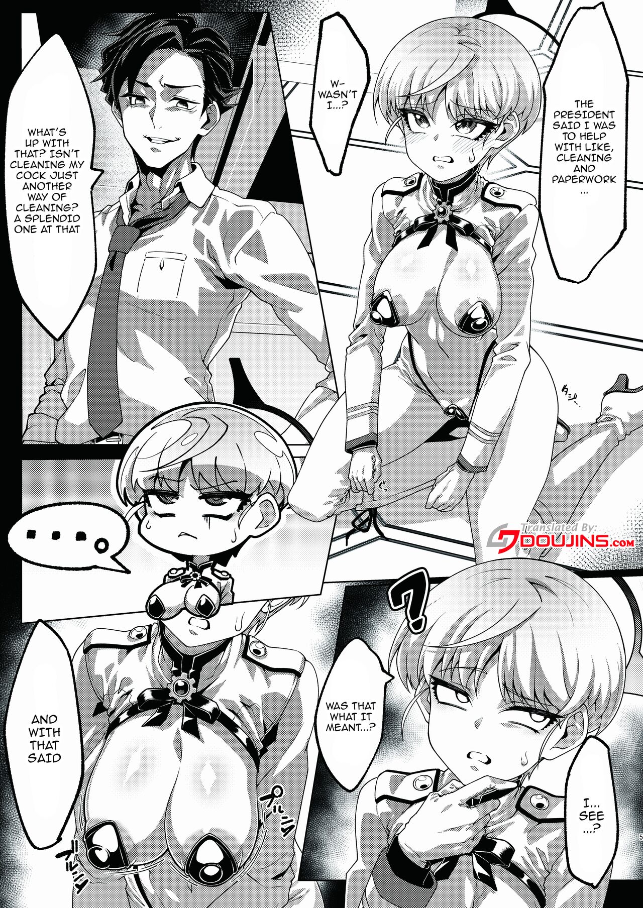 [Niwatori Koya (Yoku Nita Tamago)]Sensei no souji-gakari…?? | In Charge of Sensei-Cleaning Duty...(Blue Archive) [English] {Doujins.com} [Digital] Page 4