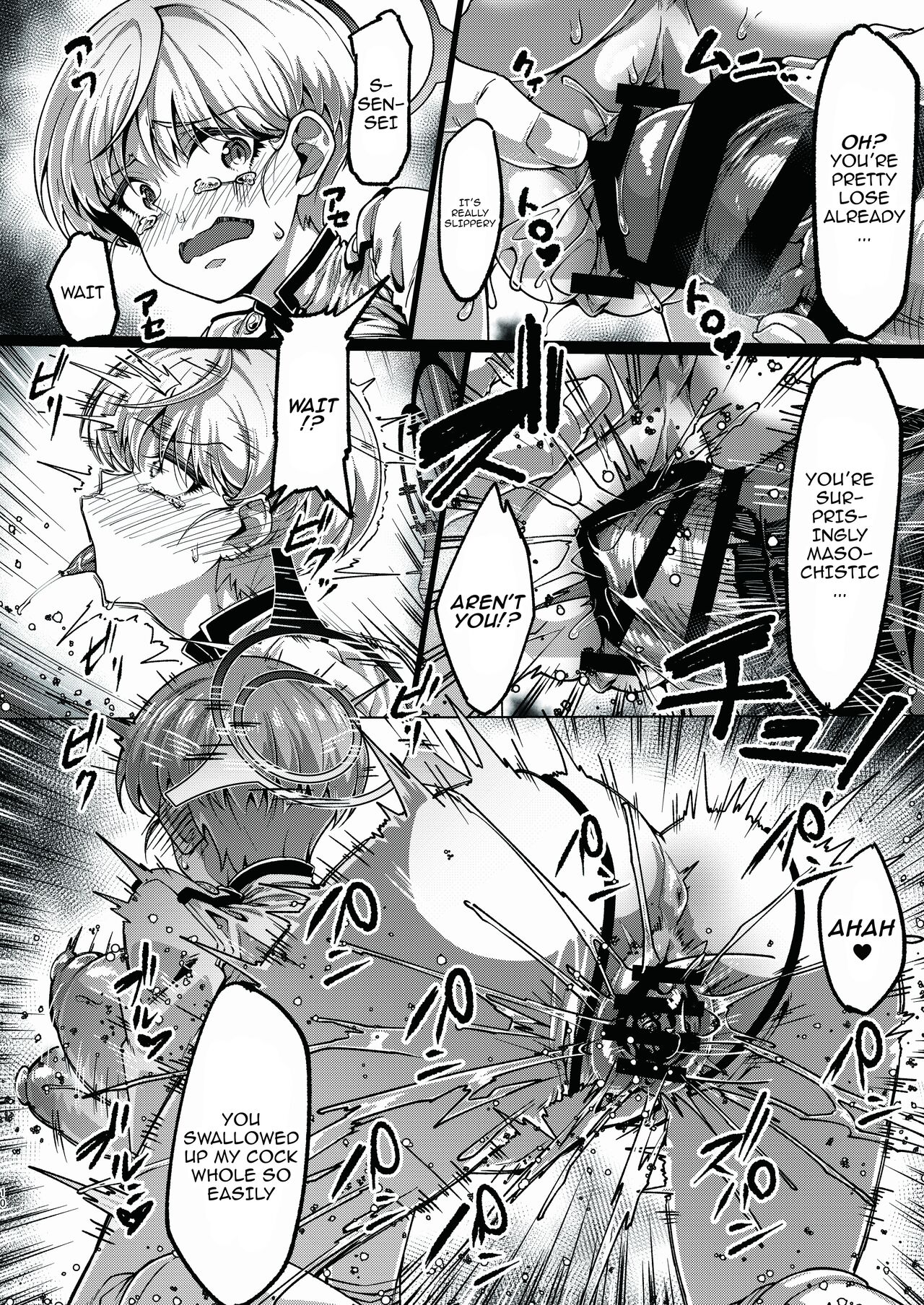 [Niwatori Koya (Yoku Nita Tamago)]Sensei no souji-gakari…?? | In Charge of Sensei-Cleaning Duty...(Blue Archive) [English] {Doujins.com} [Digital] Page 9
