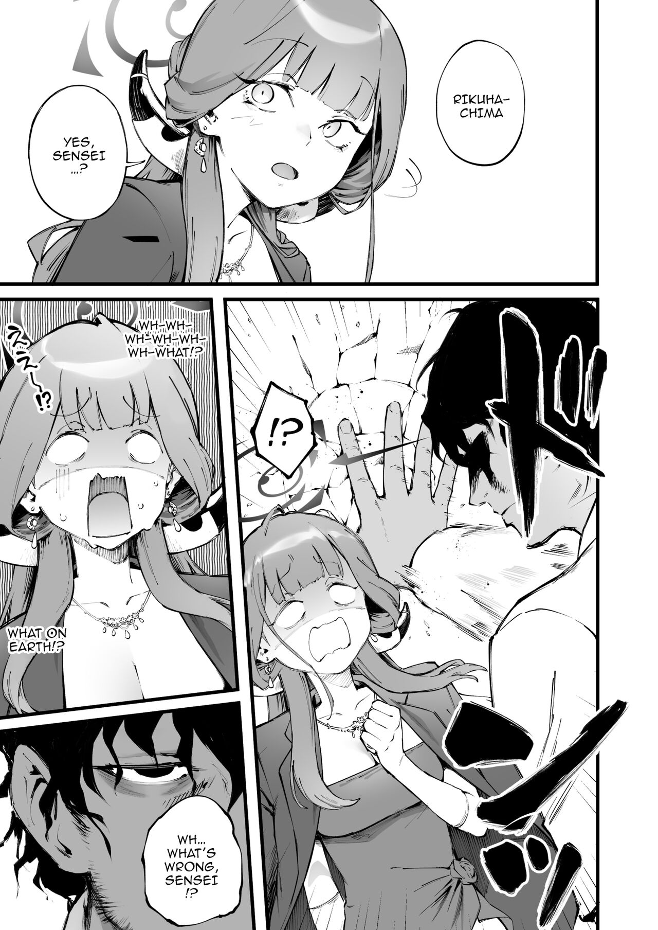 [Metsuki Warui Kyoudan (Suruga Kuroitsu)]Suki da yo Rikuhachima | I Love You, Rikuhachima(Blue Archive) [English] {Doujins.com} [Digital] Page 10
