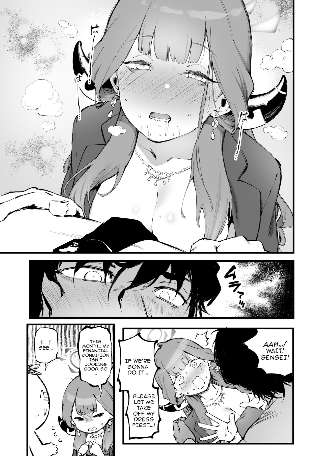 [Metsuki Warui Kyoudan (Suruga Kuroitsu)]Suki da yo Rikuhachima | I Love You, Rikuhachima(Blue Archive) [English] {Doujins.com} [Digital] Page 14