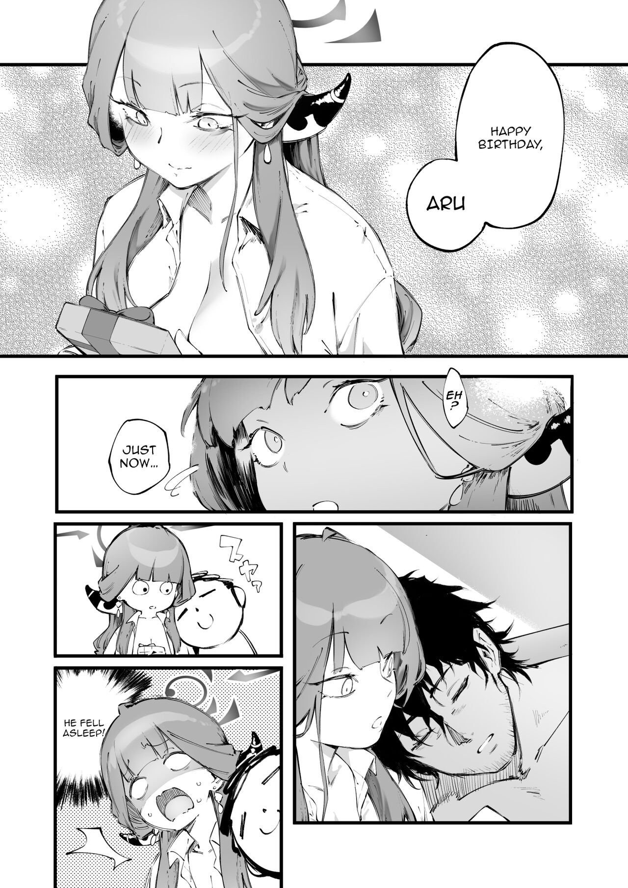 [Metsuki Warui Kyoudan (Suruga Kuroitsu)]Suki da yo Rikuhachima | I Love You, Rikuhachima(Blue Archive) [English] {Doujins.com} [Digital] Page 28