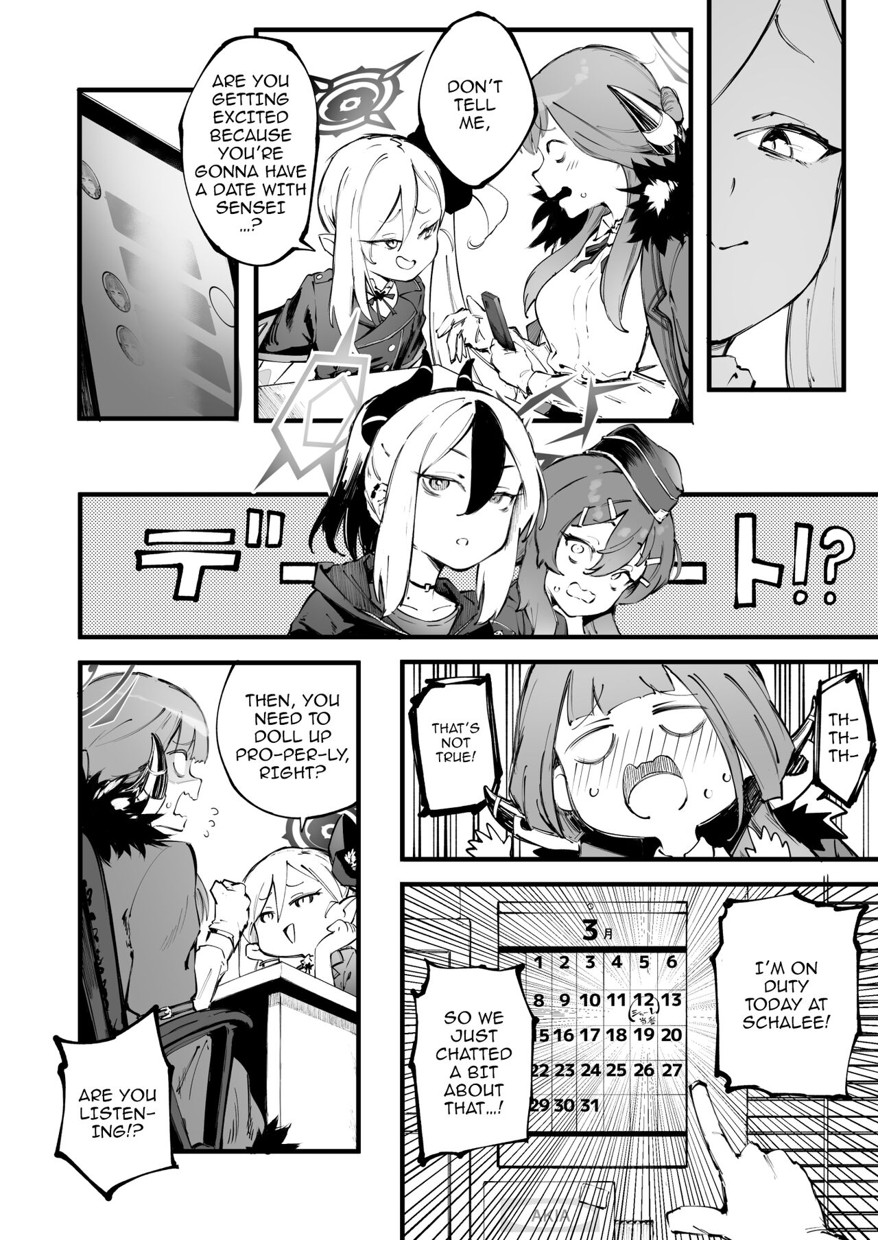 [Metsuki Warui Kyoudan (Suruga Kuroitsu)]Suki da yo Rikuhachima | I Love You, Rikuhachima(Blue Archive) [English] {Doujins.com} [Digital] Page 5