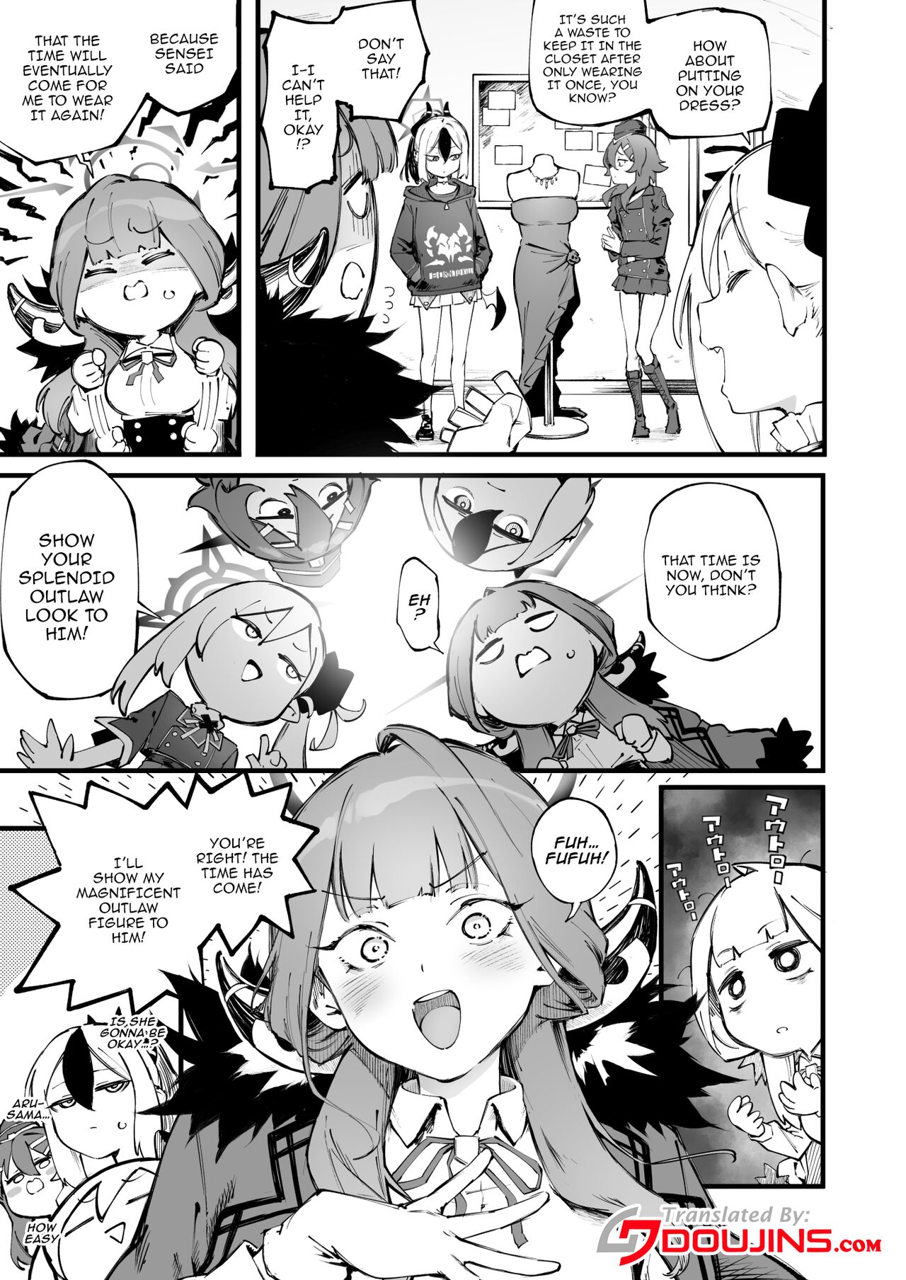 [Metsuki Warui Kyoudan (Suruga Kuroitsu)]Suki da yo Rikuhachima | I Love You, Rikuhachima(Blue Archive) [English] {Doujins.com} [Digital] Page 6