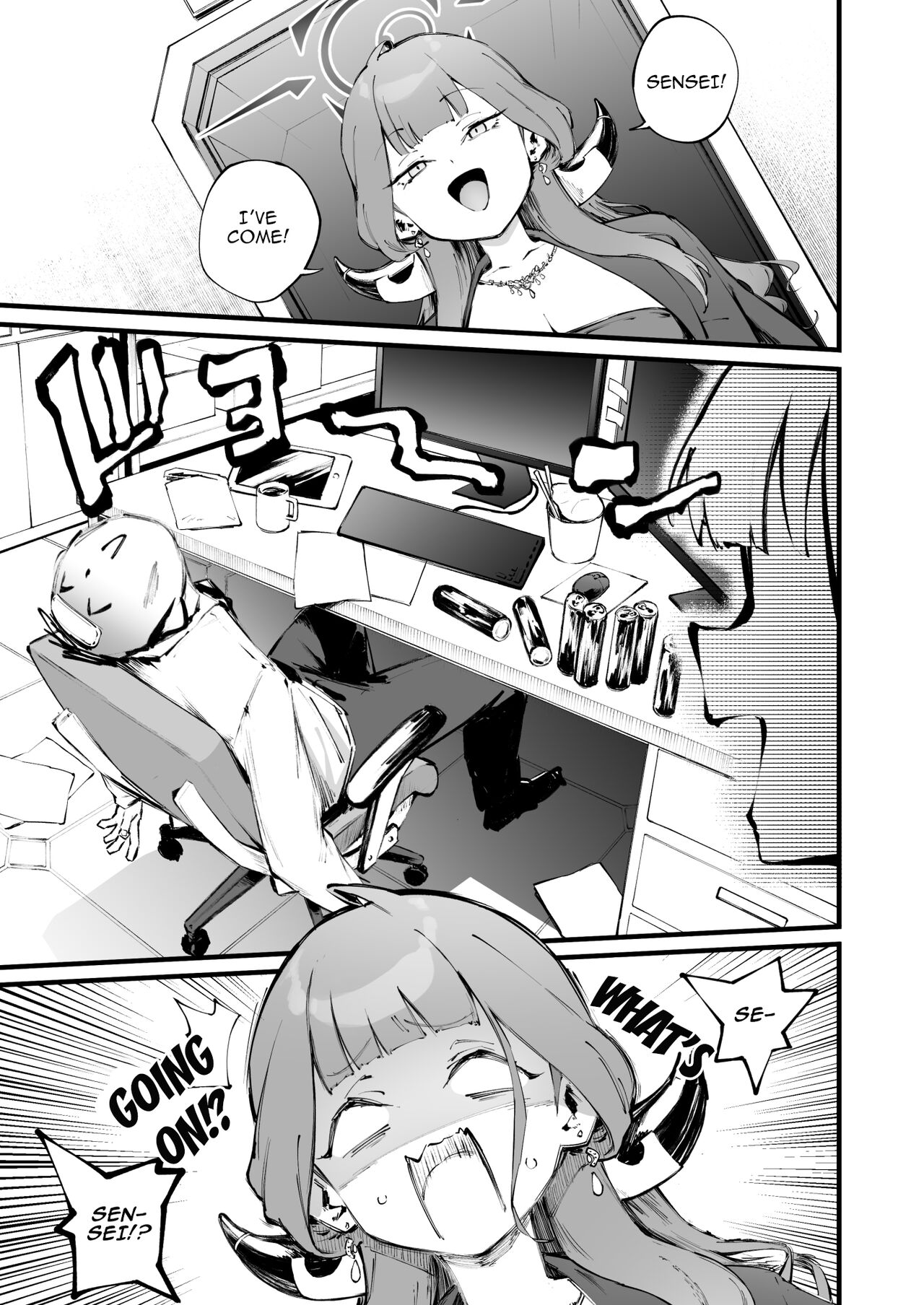 [Metsuki Warui Kyoudan (Suruga Kuroitsu)]Suki da yo Rikuhachima | I Love You, Rikuhachima(Blue Archive) [English] {Doujins.com} [Digital] Page 8