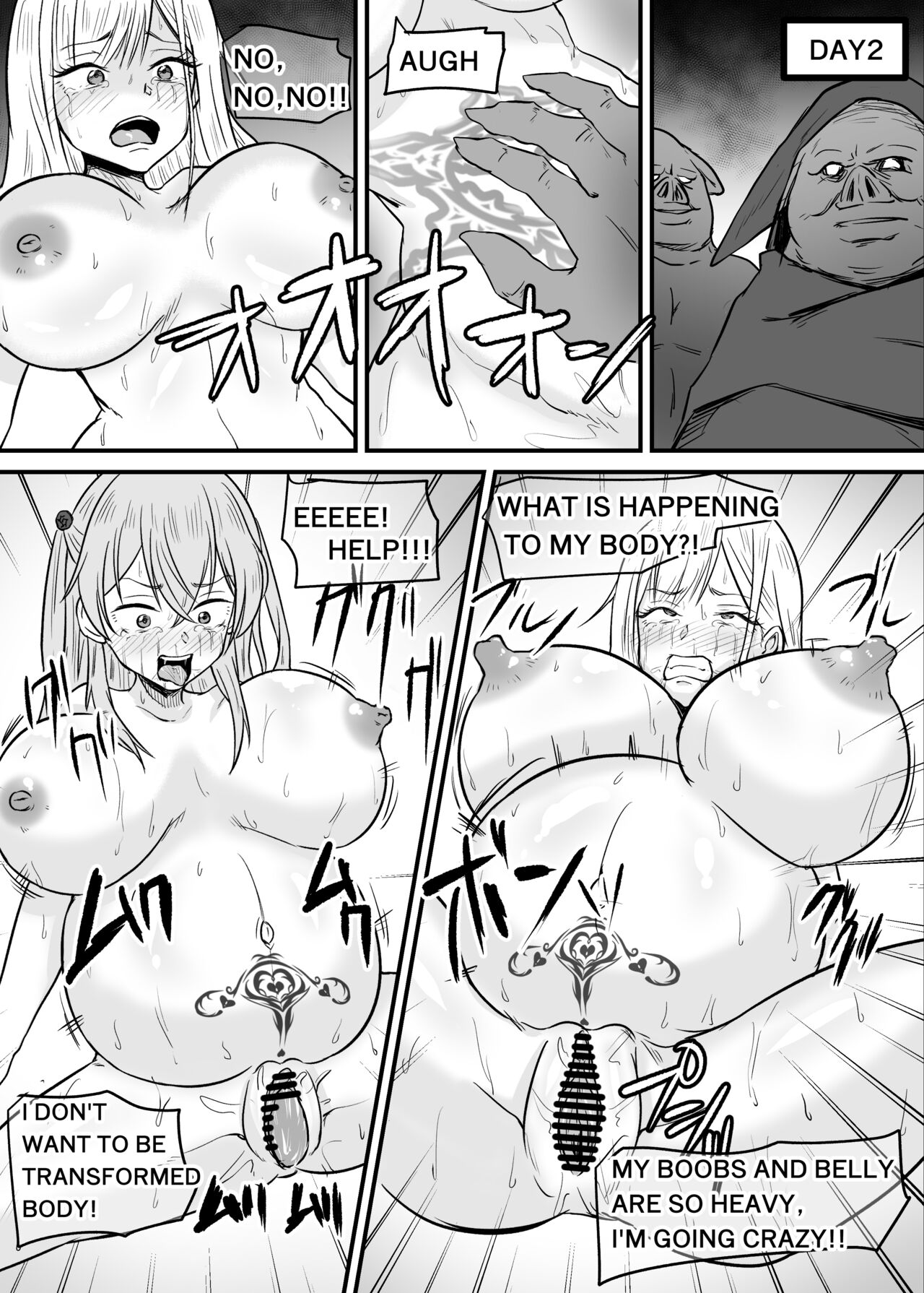 [1ch]My Dress-Up Darling Marin and SaJuna become monster breeding females[English] Page 8