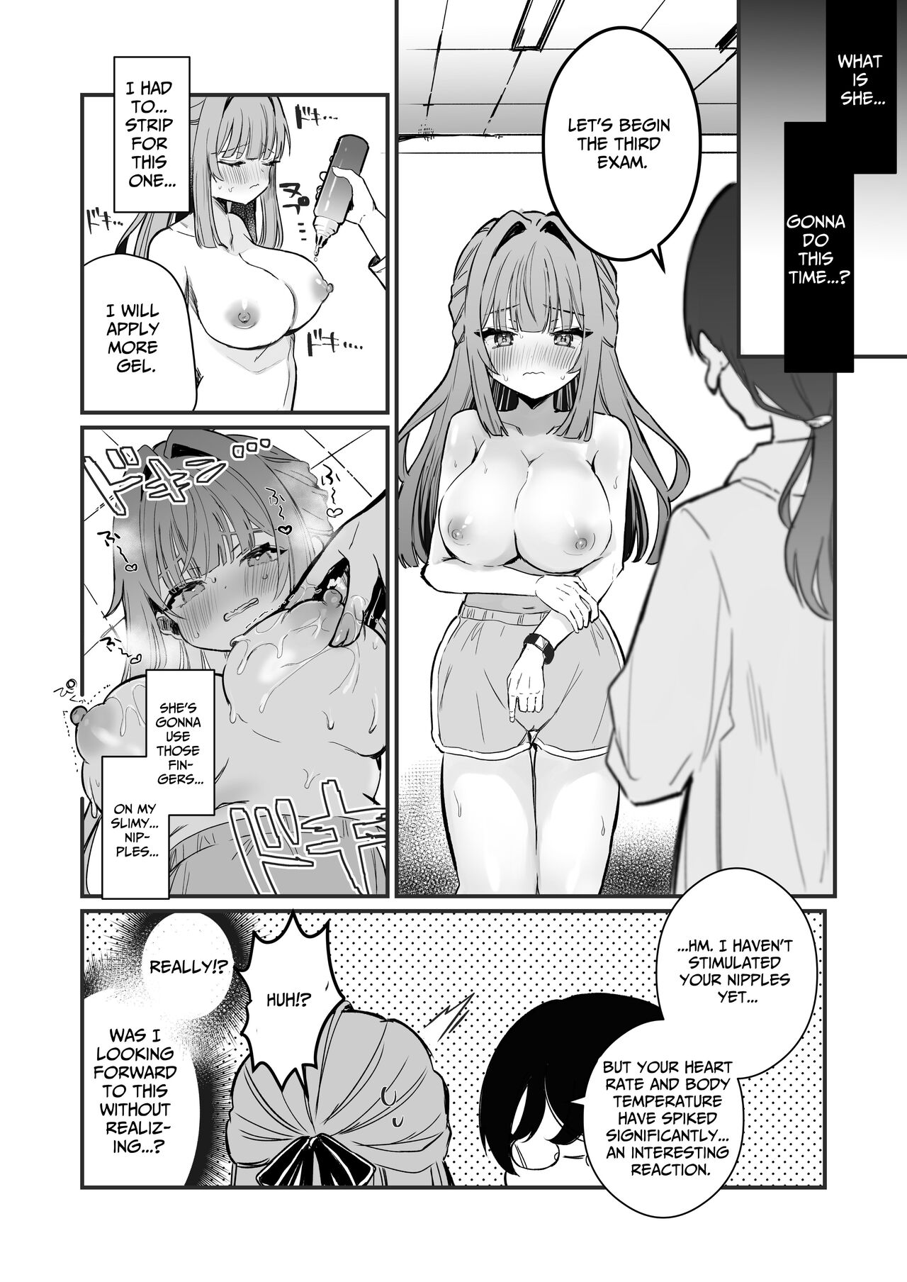 [Grand Plié. (Erohamuchan)]Chikubi Kando Chousa, Hajimemasu[English][Digital] Page 30