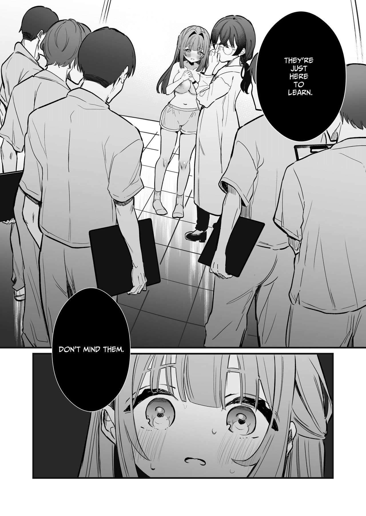 [Grand Plié. (Erohamuchan)]Chikubi Kando Chousa, Hajimemasu[English][Digital] Page 36