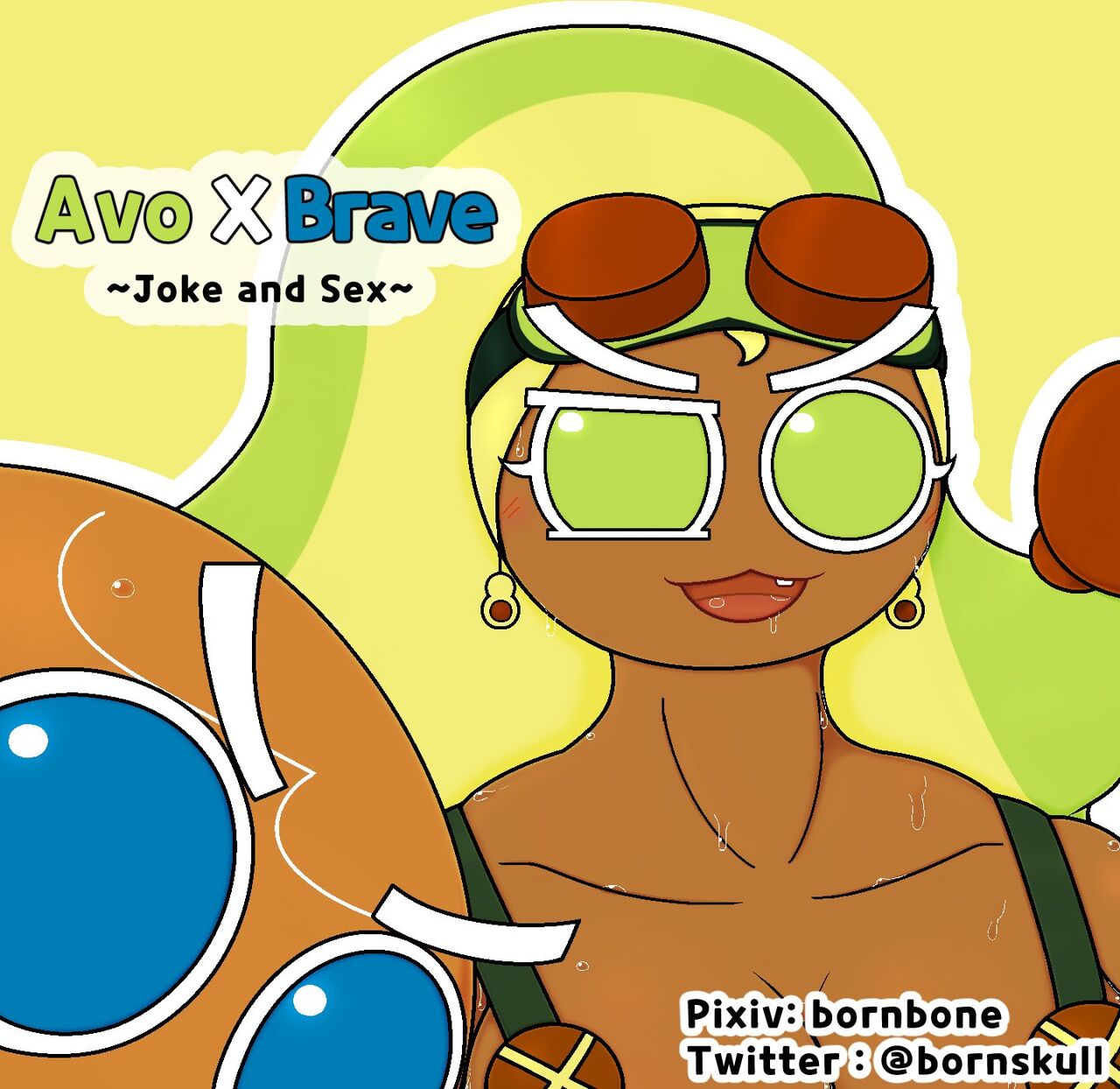 (Bornskull)(Cookie Run Kingdom)Avo x Brave: Joke and Sex Page 1