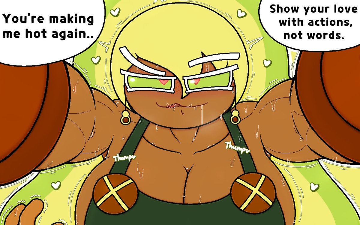 (Bornskull)(Cookie Run Kingdom)Avo x Brave: Joke and Sex Page 15