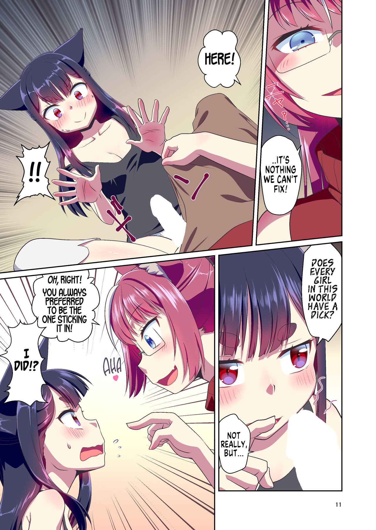 [Fumotonoya (Fumotono Mikoto)]Me ga Sametara Kemomimi Shoujo ni Natteita Ohanashi 2 | How I Woke Up as a Girl With Animal Ears Pt.2[English] [GTF] [Digital] Page 11