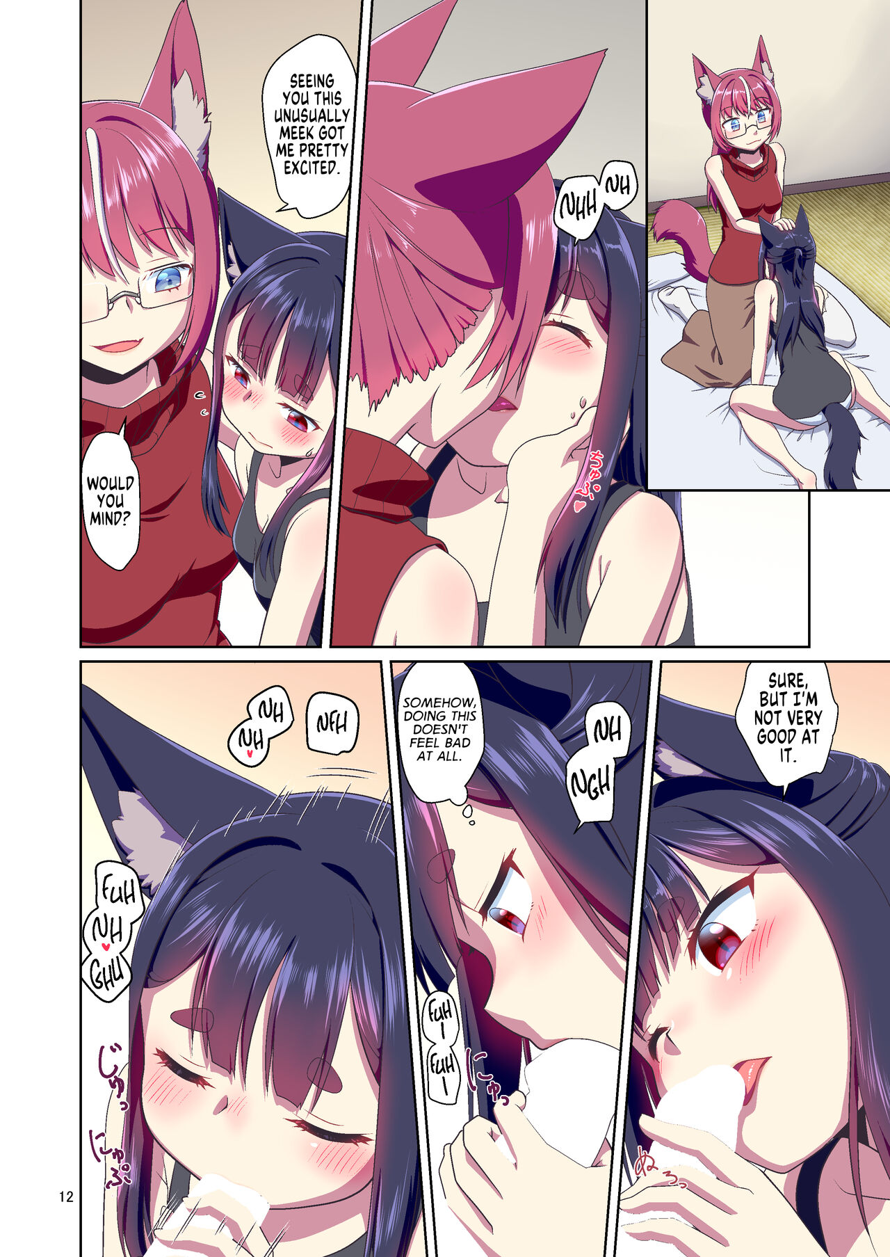 [Fumotonoya (Fumotono Mikoto)]Me ga Sametara Kemomimi Shoujo ni Natteita Ohanashi 2 | How I Woke Up as a Girl With Animal Ears Pt.2[English] [GTF] [Digital] Page 12