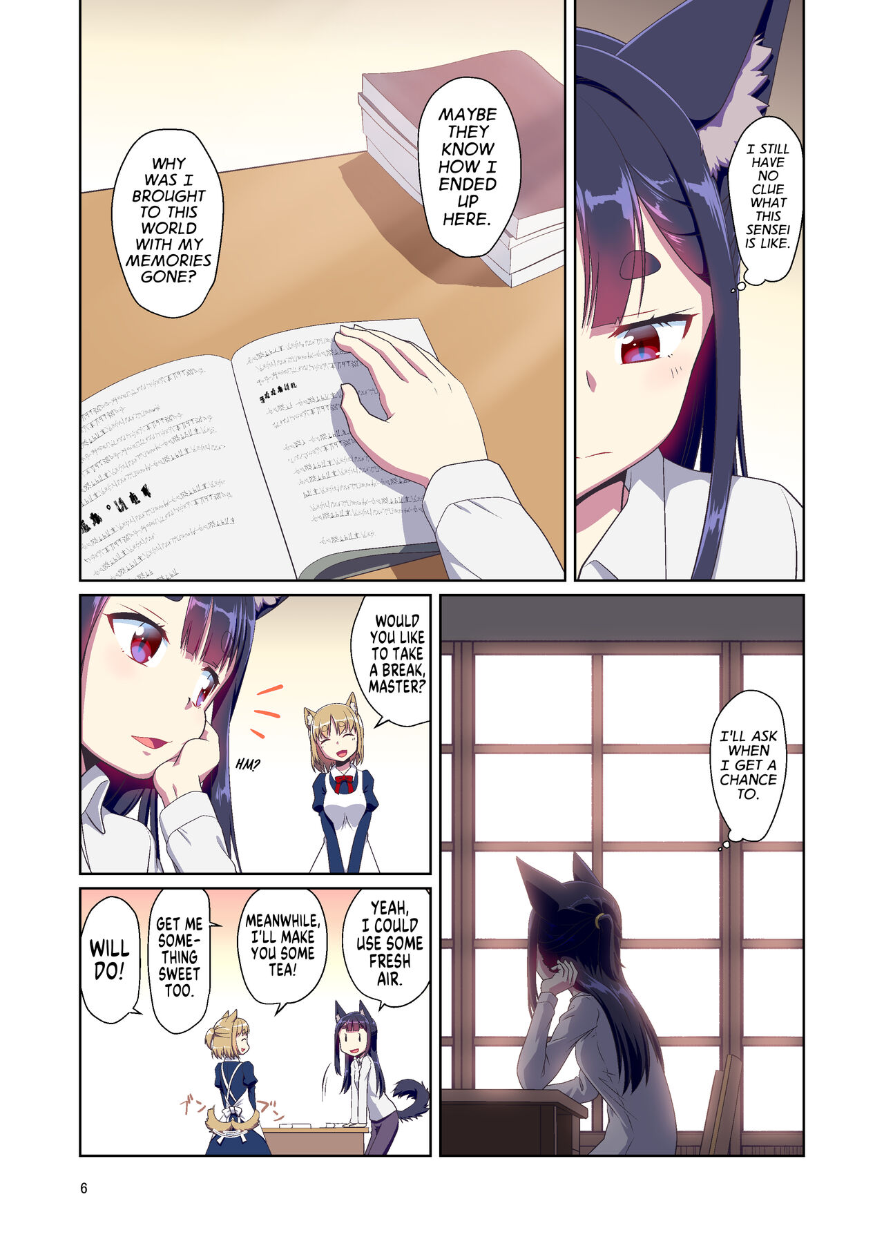 [Fumotonoya (Fumotono Mikoto)]Me ga Sametara Kemomimi Shoujo ni Natteita Ohanashi 2 | How I Woke Up as a Girl With Animal Ears Pt.2[English] [GTF] [Digital] Page 6