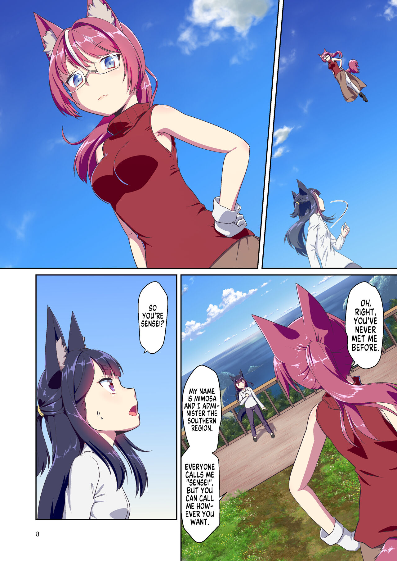 [Fumotonoya (Fumotono Mikoto)]Me ga Sametara Kemomimi Shoujo ni Natteita Ohanashi 2 | How I Woke Up as a Girl With Animal Ears Pt.2[English] [GTF] [Digital] Page 8