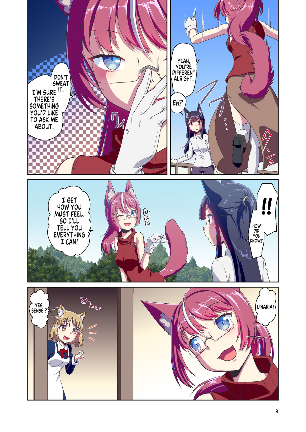 [Fumotonoya (Fumotono Mikoto)]Me ga Sametara Kemomimi Shoujo ni Natteita Ohanashi 2 | How I Woke Up as a Girl With Animal Ears Pt.2[English] [GTF] [Digital] Page 9