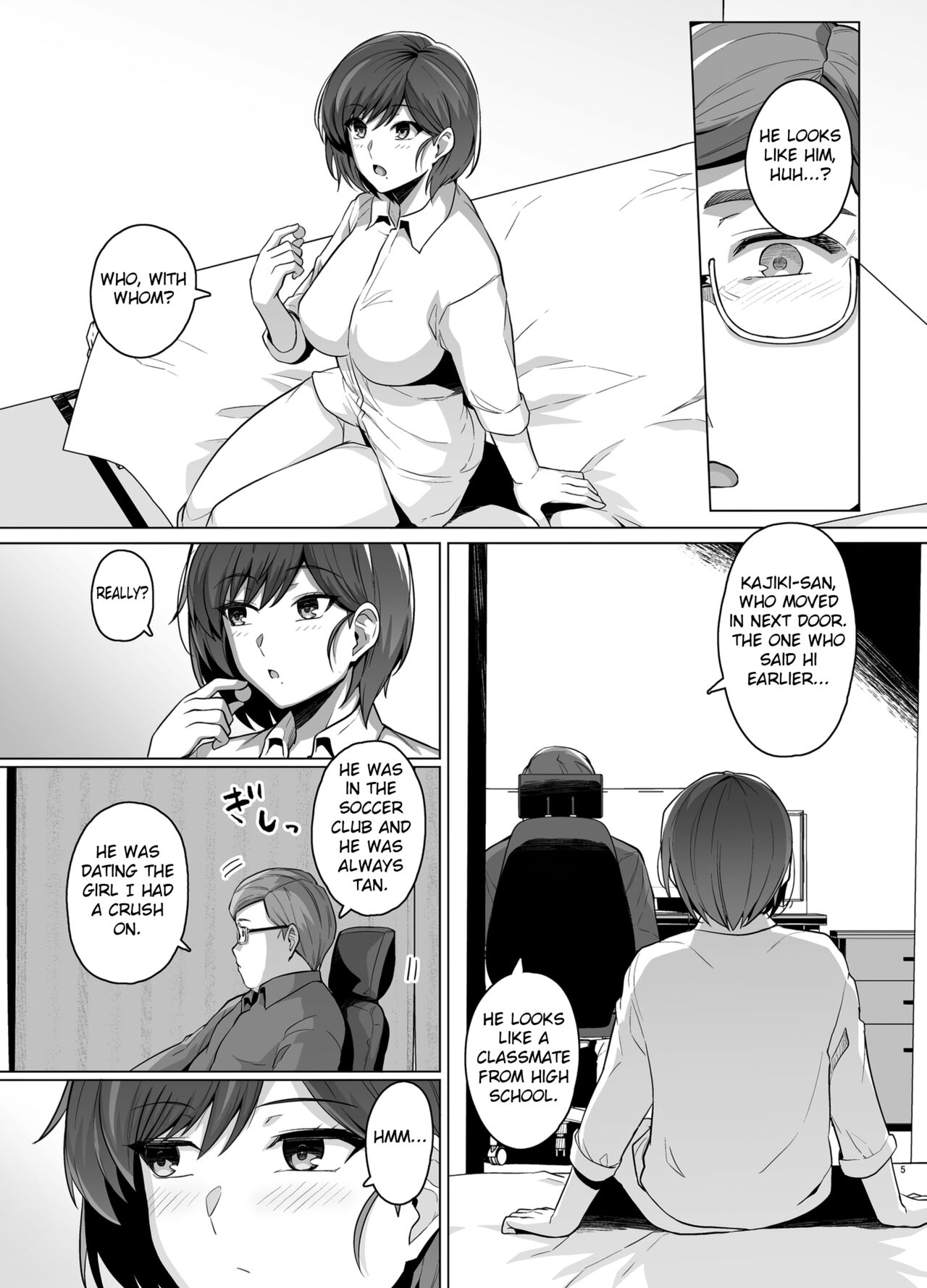 [Royal Bitch (Haruhisky)]Tsuma ga, Tanin no Mesu ni naru made -Short Cut Kyonyuu Tsuma Sasaki Misaki Hen-[English] [Fated Circle] [Digital] Page 7
