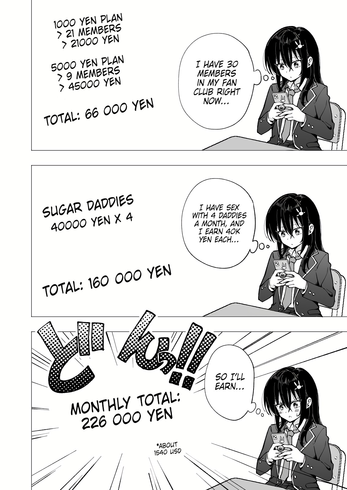 I started dating sugar daddies 4[Platinum Crown] [English] Page 8