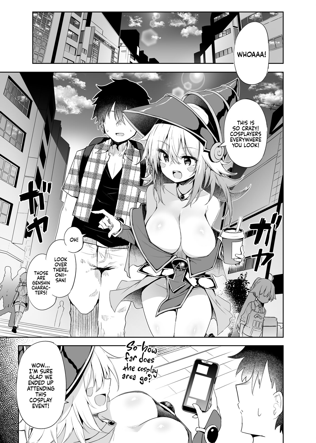 [Arutana (Chipa)]Machi Cos de Black Magician Girl Cosplayer to Off-Pako Sex | Walking Around Town With My Dark Magician Girl Cosplay GF and Then Fucking Her(Yu-Gi-Oh!) [English] [Digital] [Decensored] Page 4