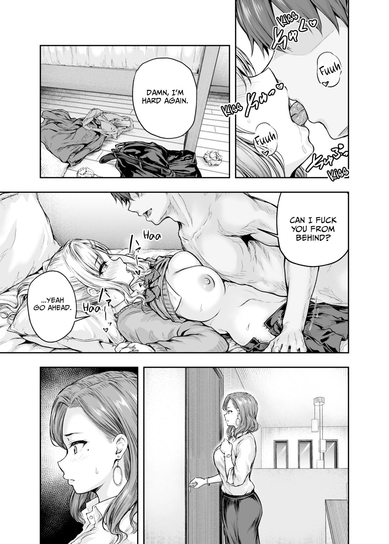 [Sazareito (Ohnaka Ito)]Mama ga Muchuu na Musume no Kareshi 1 - Kono Chinpo wa Kyouikujou Yoroshikunai node Mama ga Shori Shimasu.[English] [Vivid Rabbit Translation] [Digital] Page 14