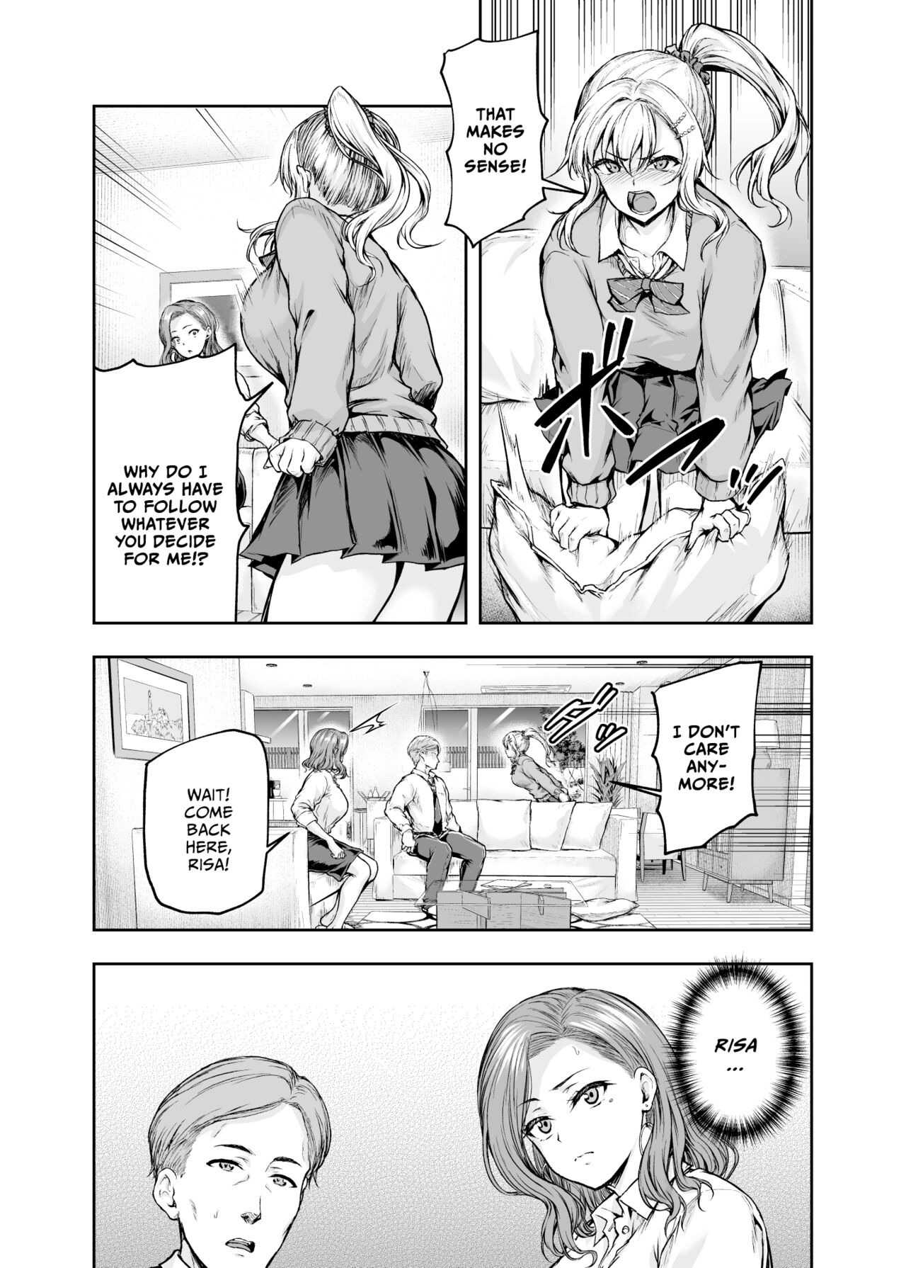 [Sazareito (Ohnaka Ito)]Mama ga Muchuu na Musume no Kareshi 1 - Kono Chinpo wa Kyouikujou Yoroshikunai node Mama ga Shori Shimasu.[English] [Vivid Rabbit Translation] [Digital] Page 19