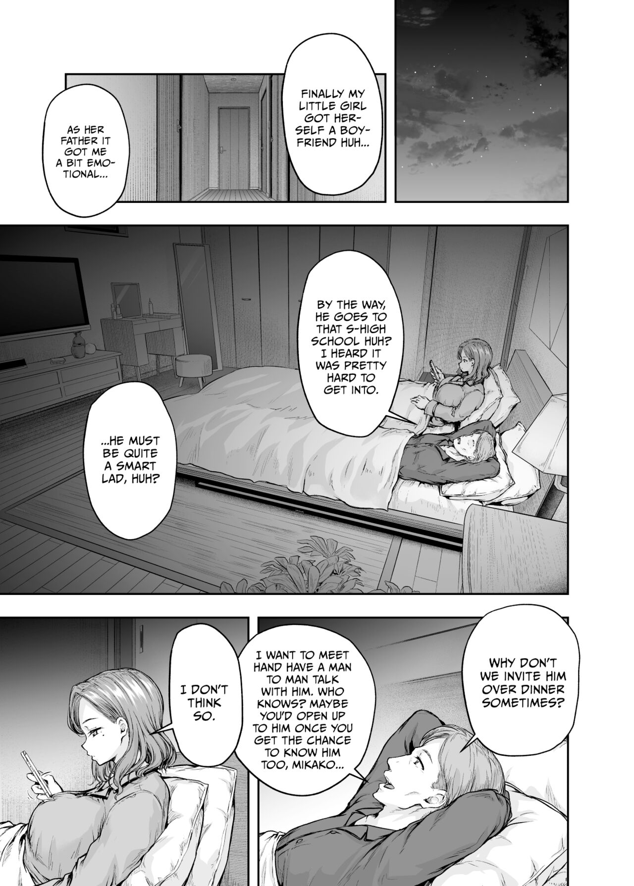 [Sazareito (Ohnaka Ito)]Mama ga Muchuu na Musume no Kareshi 1 - Kono Chinpo wa Kyouikujou Yoroshikunai node Mama ga Shori Shimasu.[English] [Vivid Rabbit Translation] [Digital] Page 20