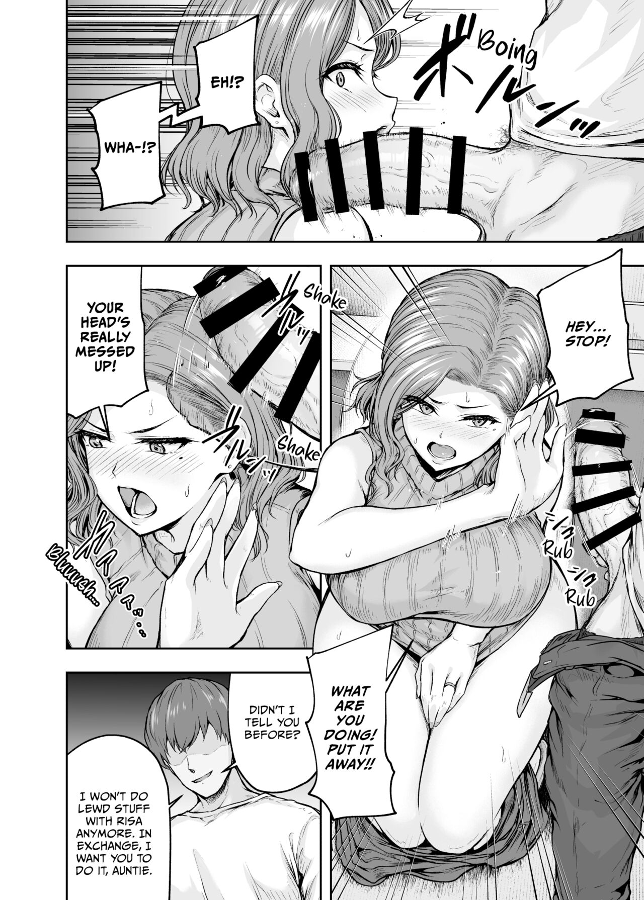 [Sazareito (Ohnaka Ito)]Mama ga Muchuu na Musume no Kareshi 1 - Kono Chinpo wa Kyouikujou Yoroshikunai node Mama ga Shori Shimasu.[English] [Vivid Rabbit Translation] [Digital] Page 41