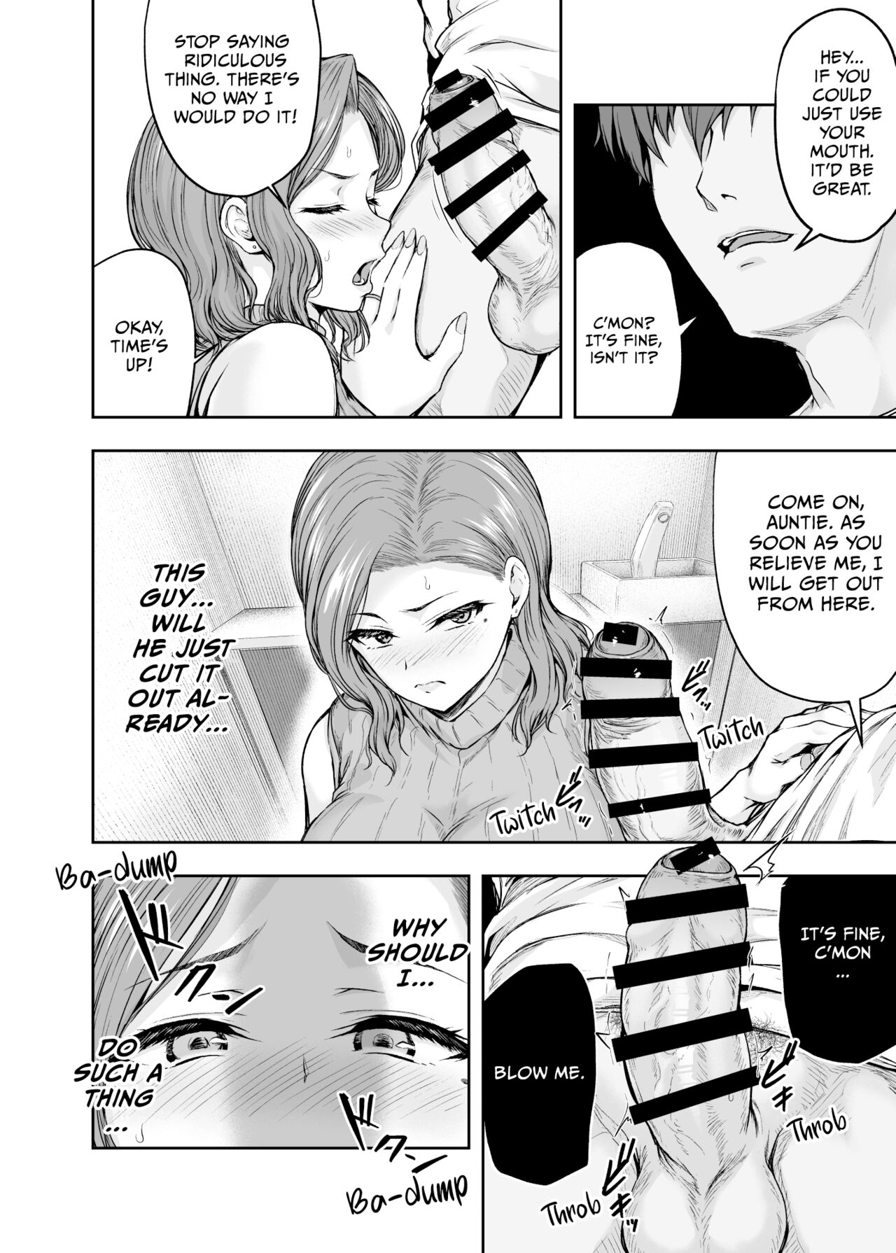 [Sazareito (Ohnaka Ito)]Mama ga Muchuu na Musume no Kareshi 1 - Kono Chinpo wa Kyouikujou Yoroshikunai node Mama ga Shori Shimasu.[English] [Vivid Rabbit Translation] [Digital] Page 45