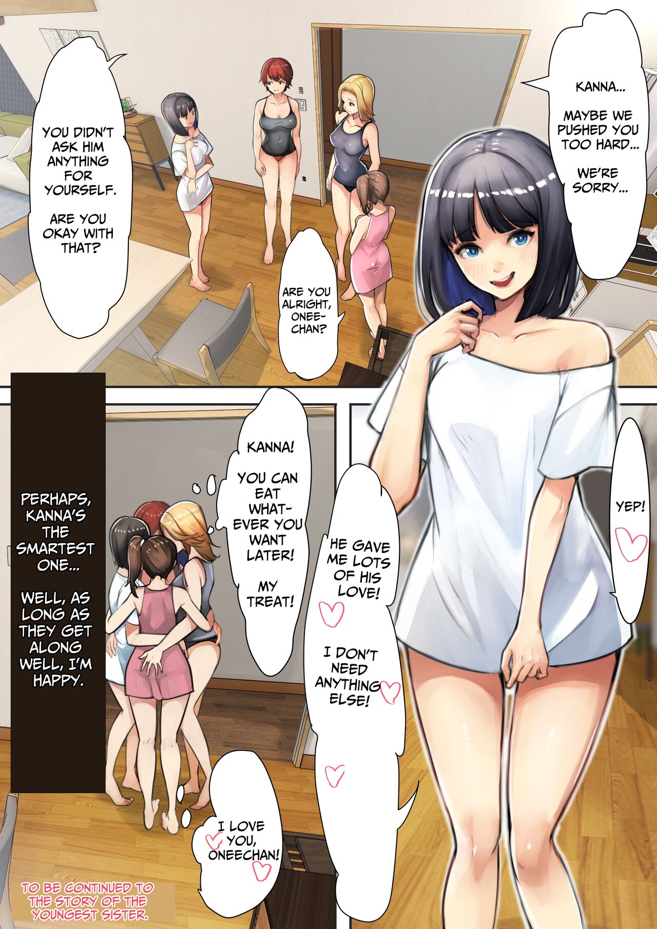 [Ama Natsuna]Ani x 4 Shimai no Nichijou 2 | The Daily Lives of a Brother & His 4 Sisters 2[English] [Solid Rose] Page 38