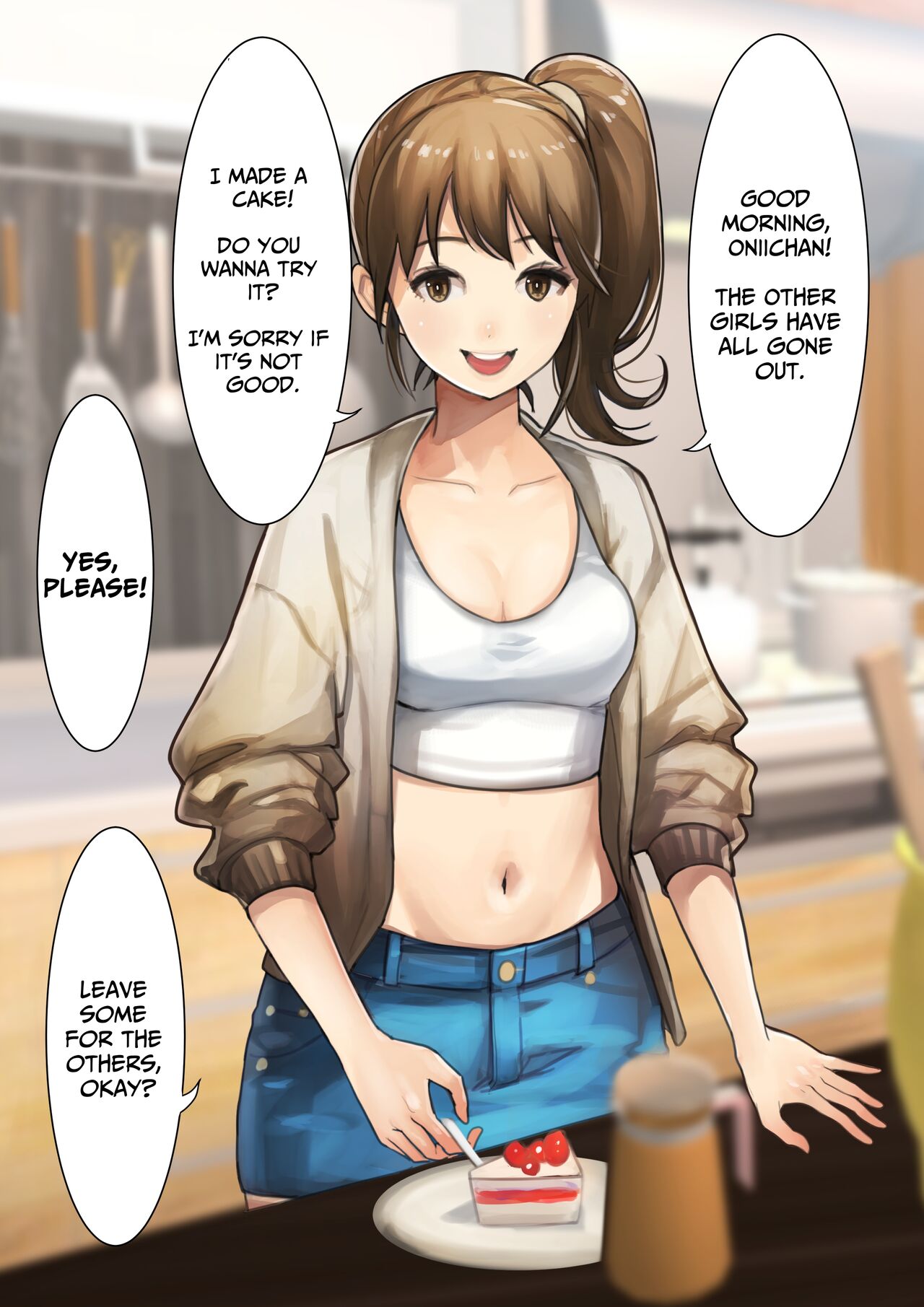 [Ama Natsuna]Ani x 4 Shimai no Nichijou 2 | The Daily Lives of a Brother & His 4 Sisters 2[English] [Solid Rose] Page 39