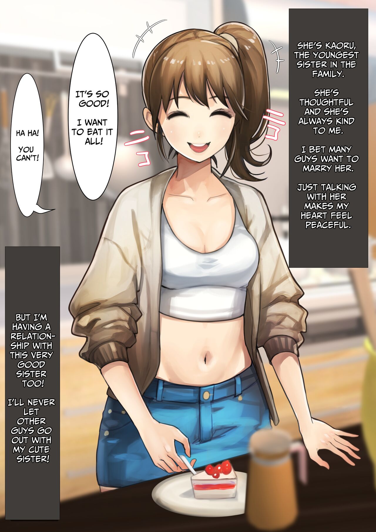 [Ama Natsuna]Ani x 4 Shimai no Nichijou 2 | The Daily Lives of a Brother & His 4 Sisters 2[English] [Solid Rose] Page 40