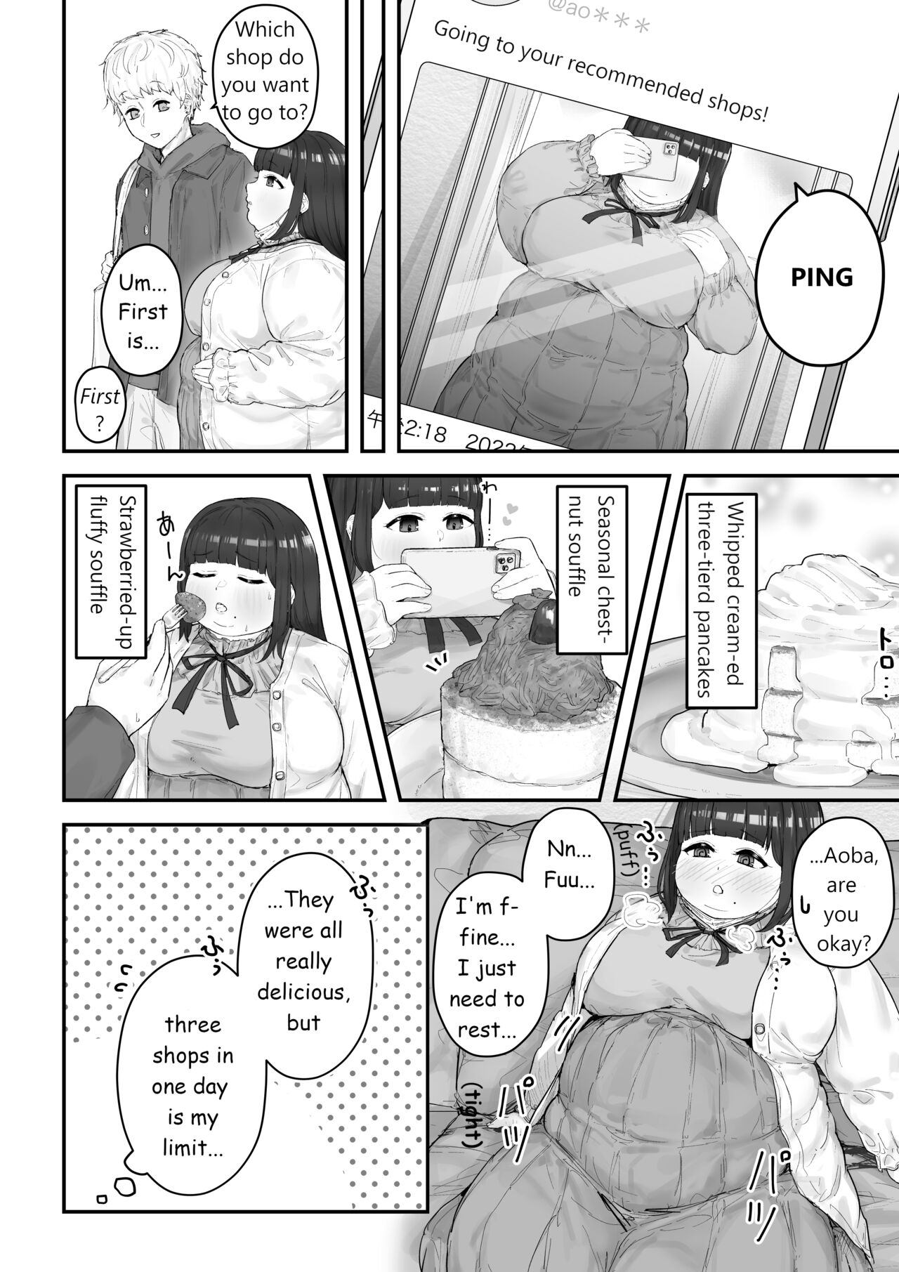 [habutton]Aoba's Weight Gain(English) (Ongoing) Page 27