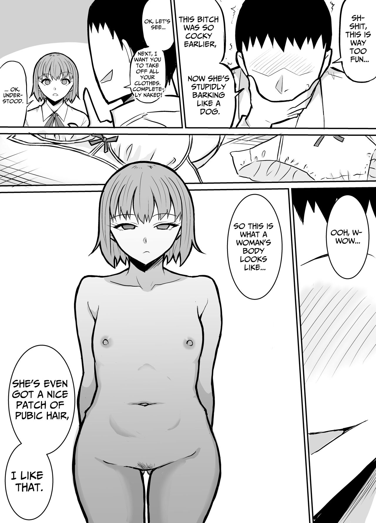 [Kinukazu Koubou (Kinuzuka Kazuki)]Tonari no Class no Namaiki Joshi o Wakaraseru Hanashi | I'll Teach That Insolent Bitch In The Other Class A Lesson[English] [Penguin Piper] Page 10