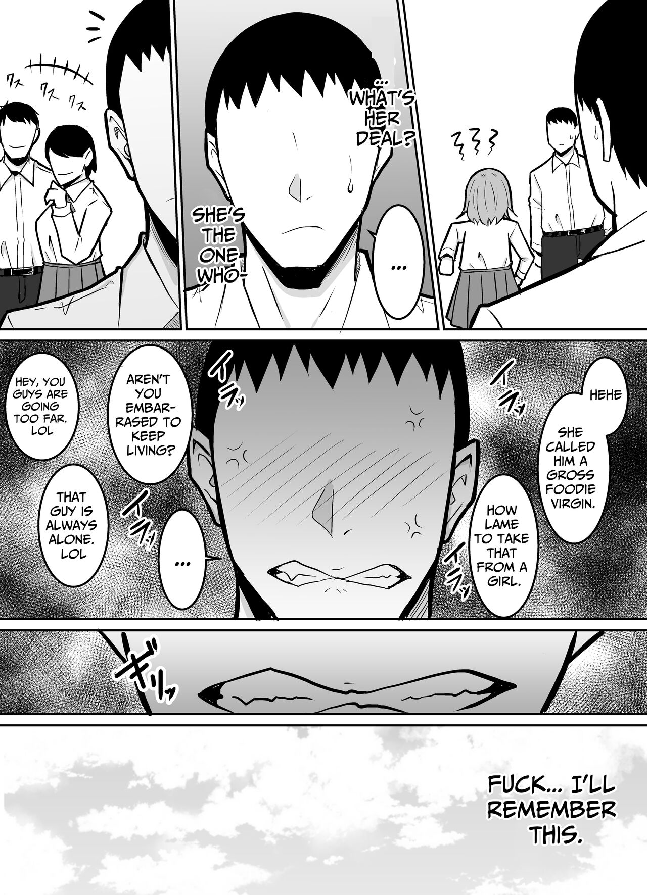 [Kinukazu Koubou (Kinuzuka Kazuki)]Tonari no Class no Namaiki Joshi o Wakaraseru Hanashi | I'll Teach That Insolent Bitch In The Other Class A Lesson[English] [Penguin Piper] Page 5