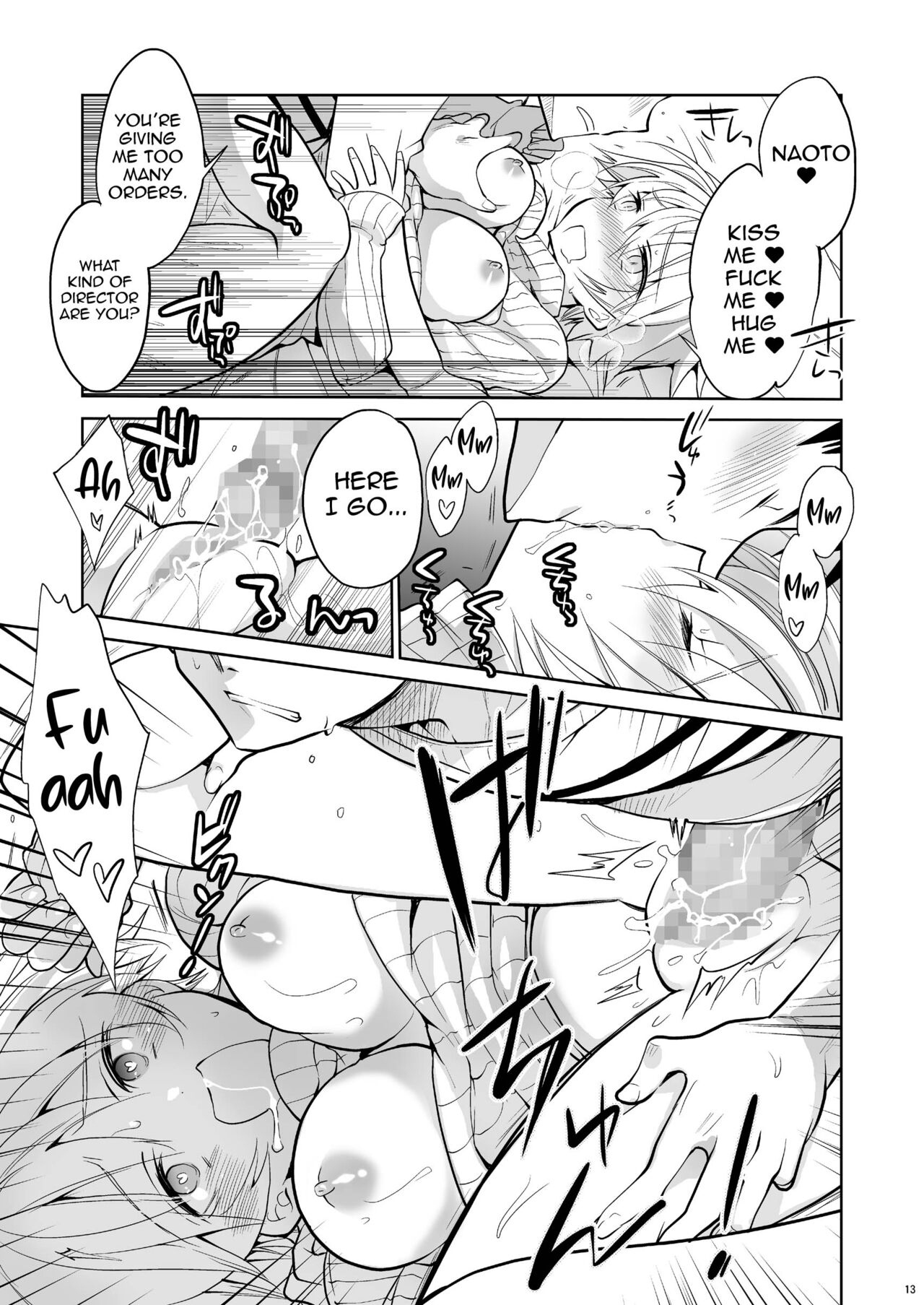 [T-NORTH (Matsumoto Mitohi.)]Q.N.A. Kyuu ni Nyotaika shita node Otoko Tomodachi to Self AV Totte mita.[English] [Digital] Page 13