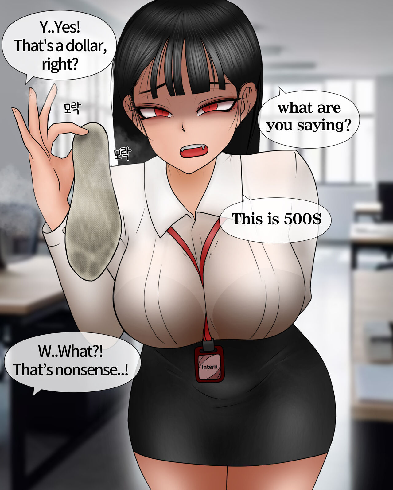 [Philia]Devoting Money To The Intern Girl And Getting Shrunk Page 10