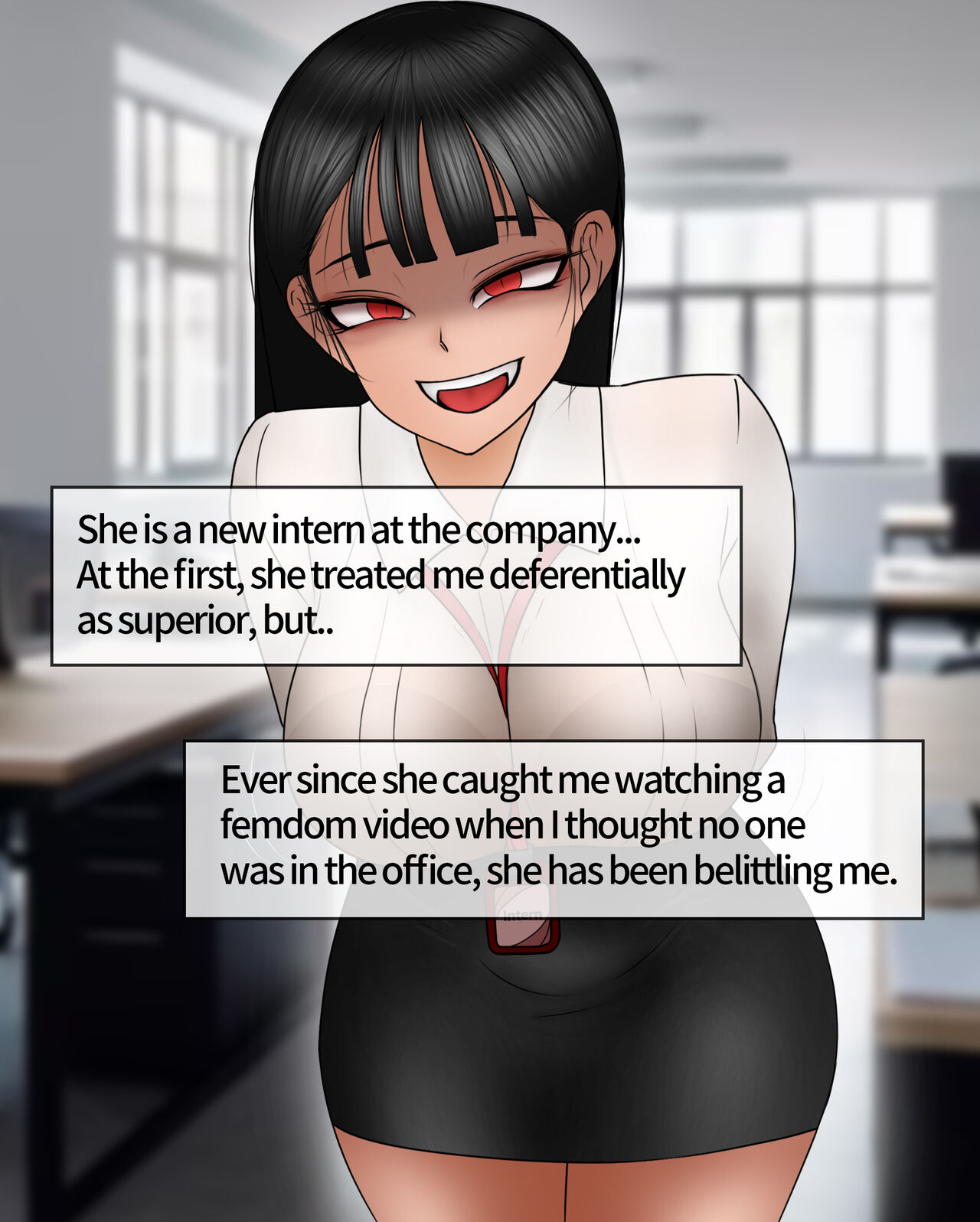 [Philia]Devoting Money To The Intern Girl And Getting Shrunk Page 2