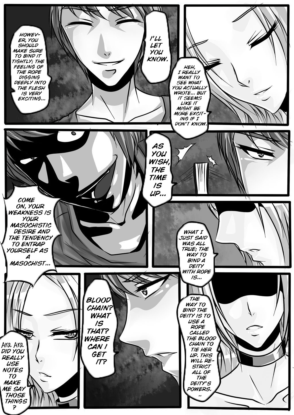 [Blue.c] [godletter]Bondage Note 4[ENG] Page 30