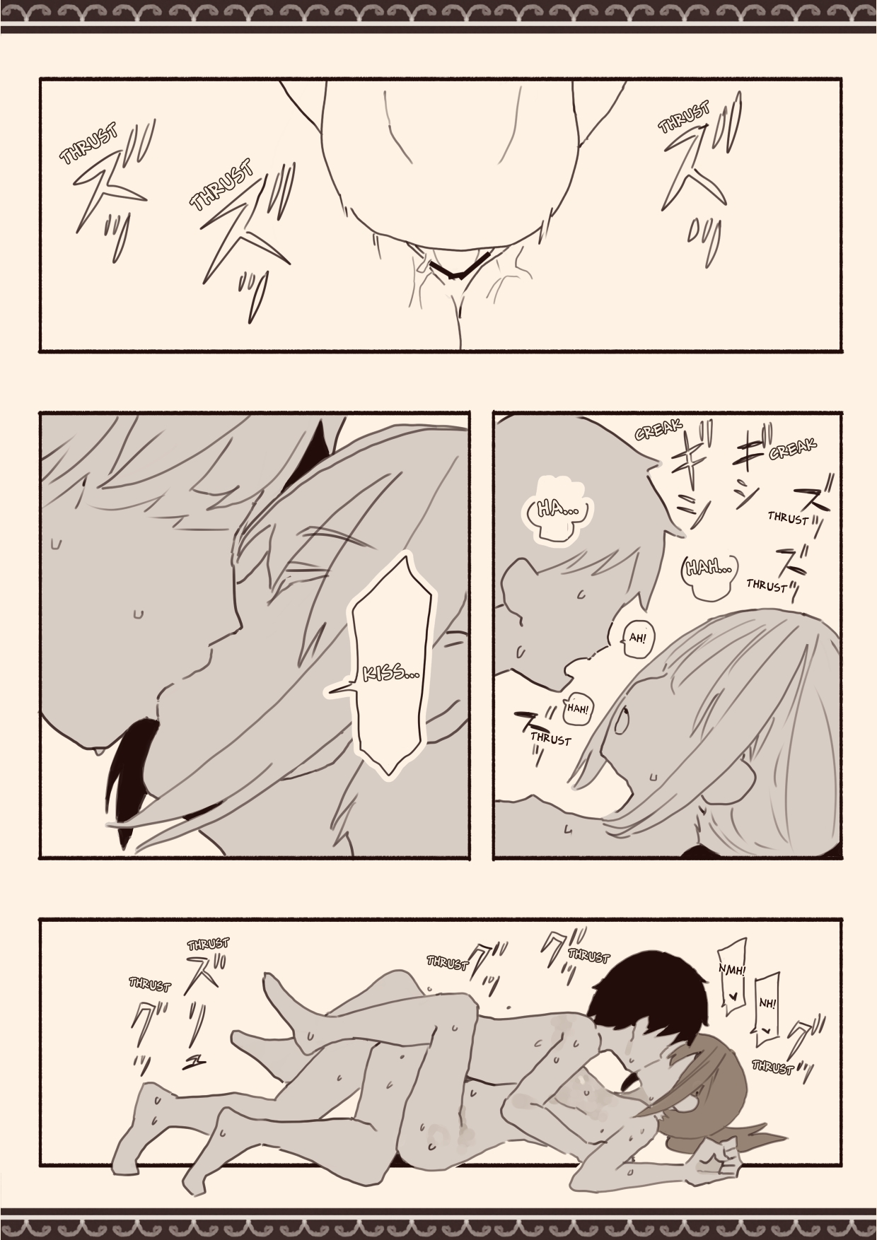 [Kemomimi Eki]Suki na Hito no Futago no Imouto to | The Twin Sister of the Girl I Love[English] [Leonardo DoJinshi] Page 47