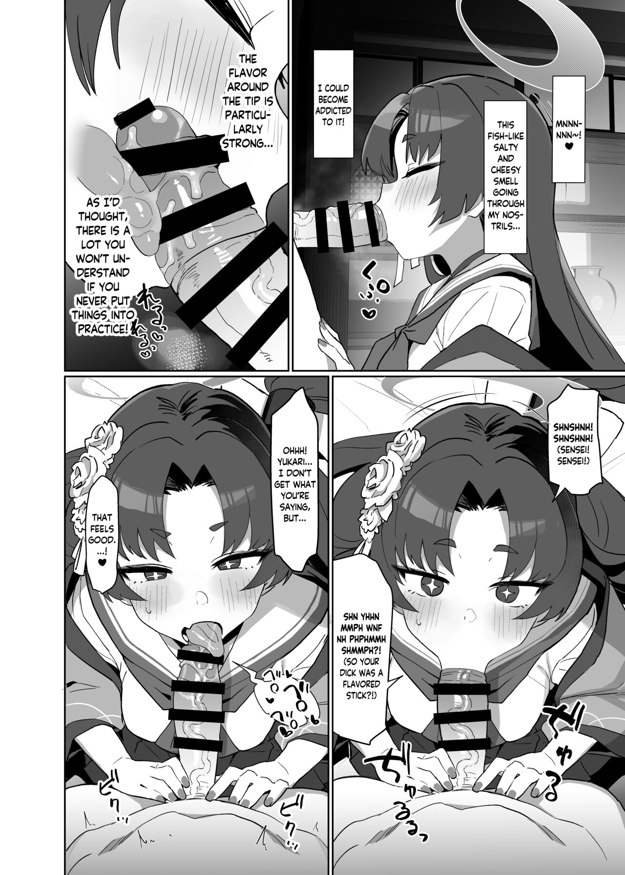 [Ballistic onahole (Б)]Sex no Junbi wa... Perfect ni Totonotte Orimasu no yo! | I'm Perfectly Prepared... For Sex!(Blue Archive) [English] [Douzo Lad Translations] [Digital] Page 9