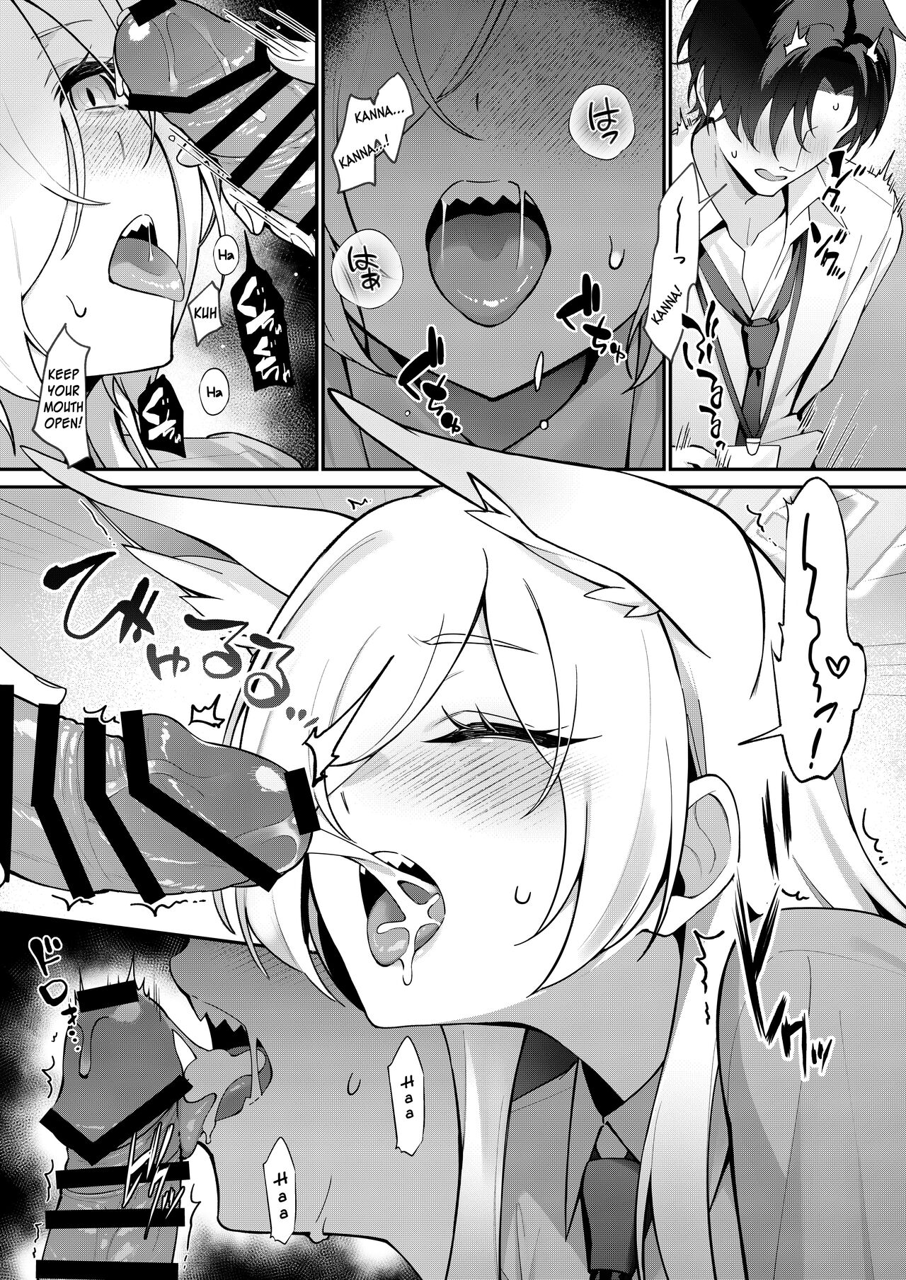 [Shiba no Shippo (Shiba Aya)]Kanna to Himitsu Kyouyuu(Blue Archive) [English] [SDF] [Digital] Page 10