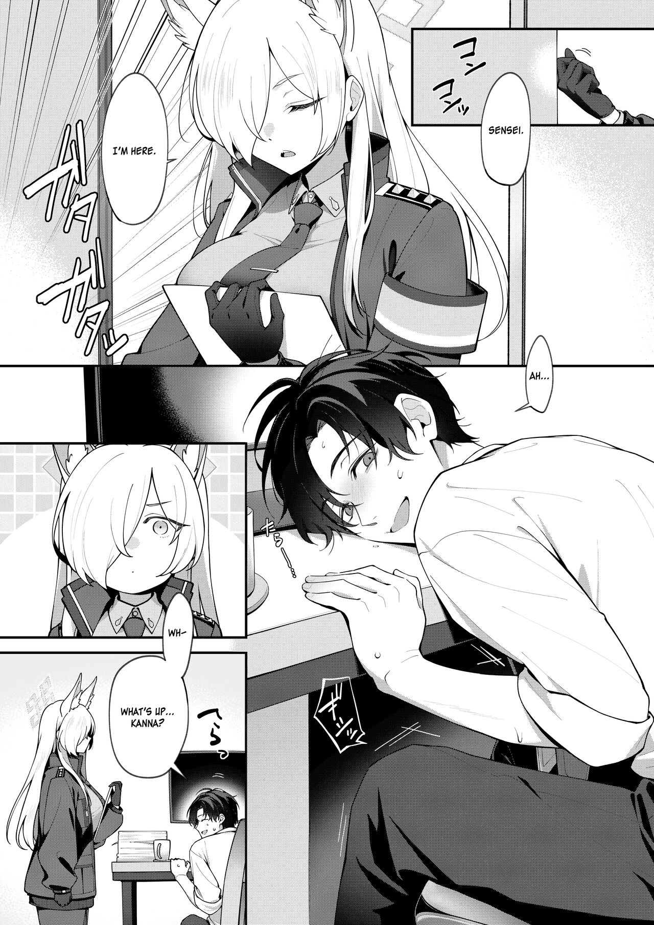 [Shiba no Shippo (Shiba Aya)]Kanna to Himitsu Kyouyuu(Blue Archive) [English] [SDF] [Digital] Page 2