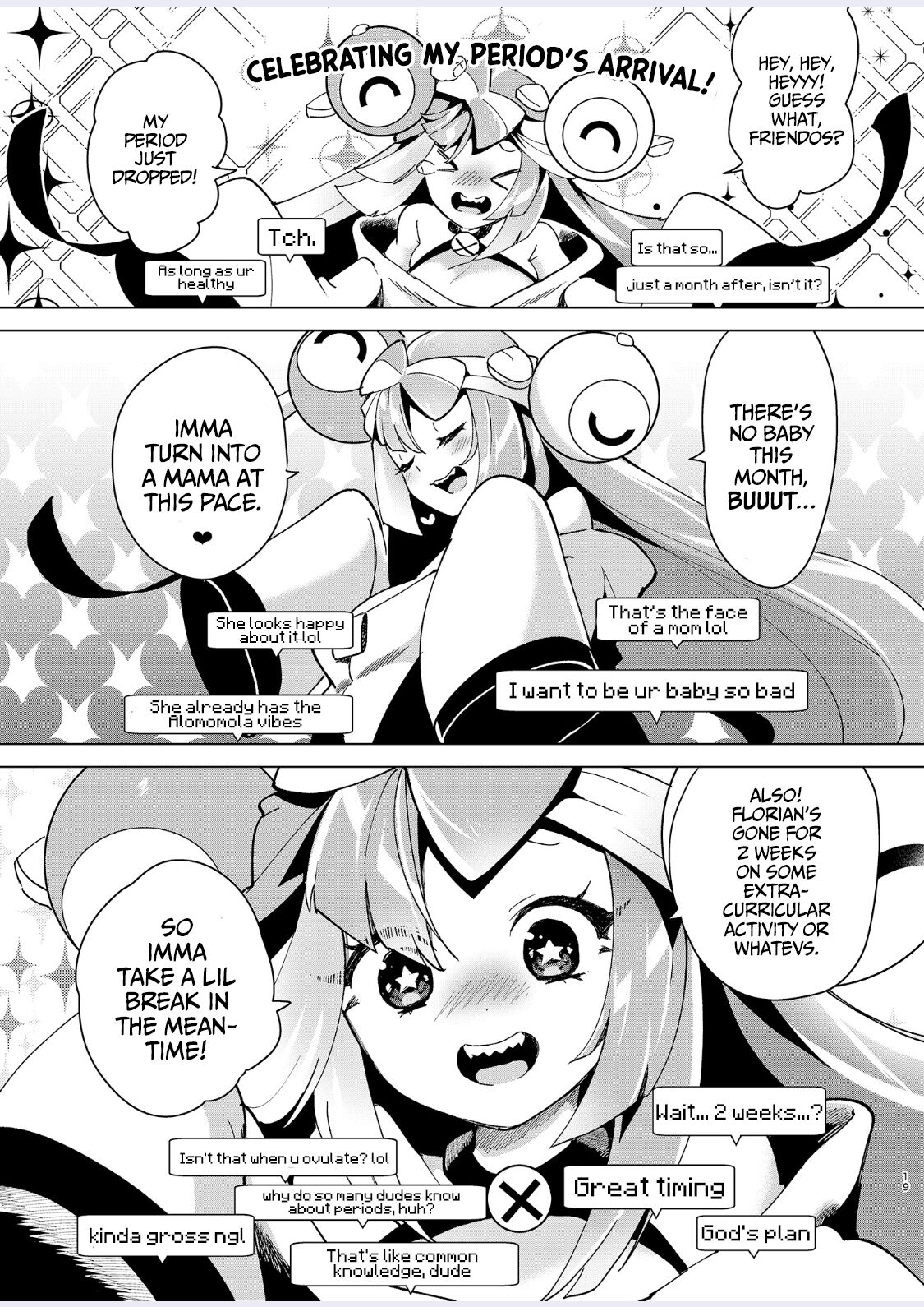 (C102) [chori (Chorimokki)]Nanjamo o HaramaSex(Pokémon Scarlet and Violet) [English] [Hornypanas] Page 19